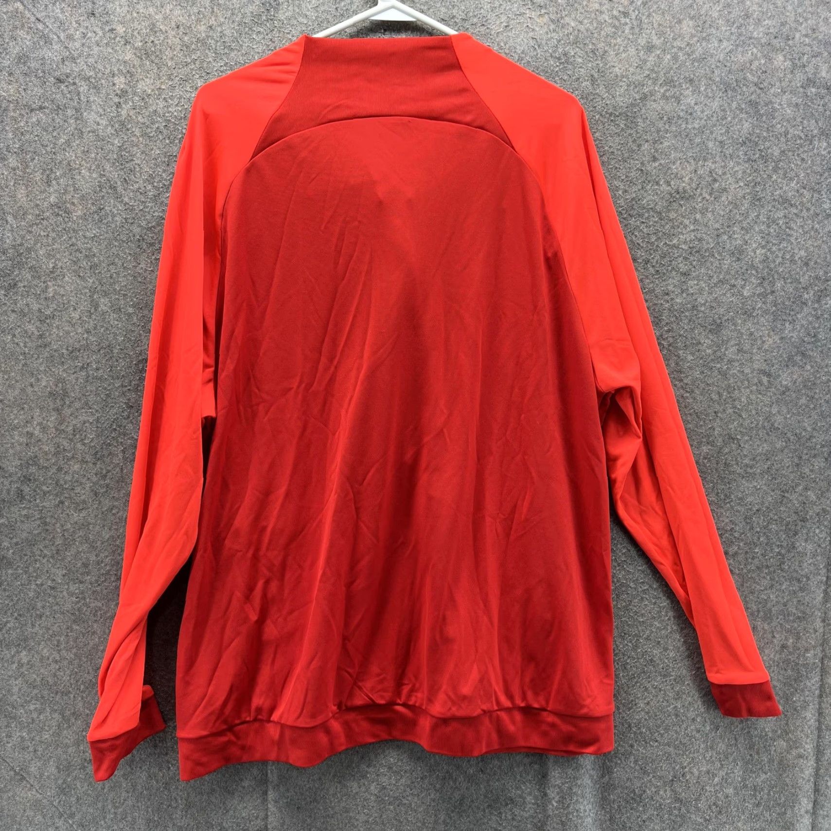 Nike Nike Track Jacket Mens 2XL Red Dri-FIT Slim Soccer Training Full Zip DH9234-657 Size US XXL / EU 58 / 5 - 2 Thumbnail