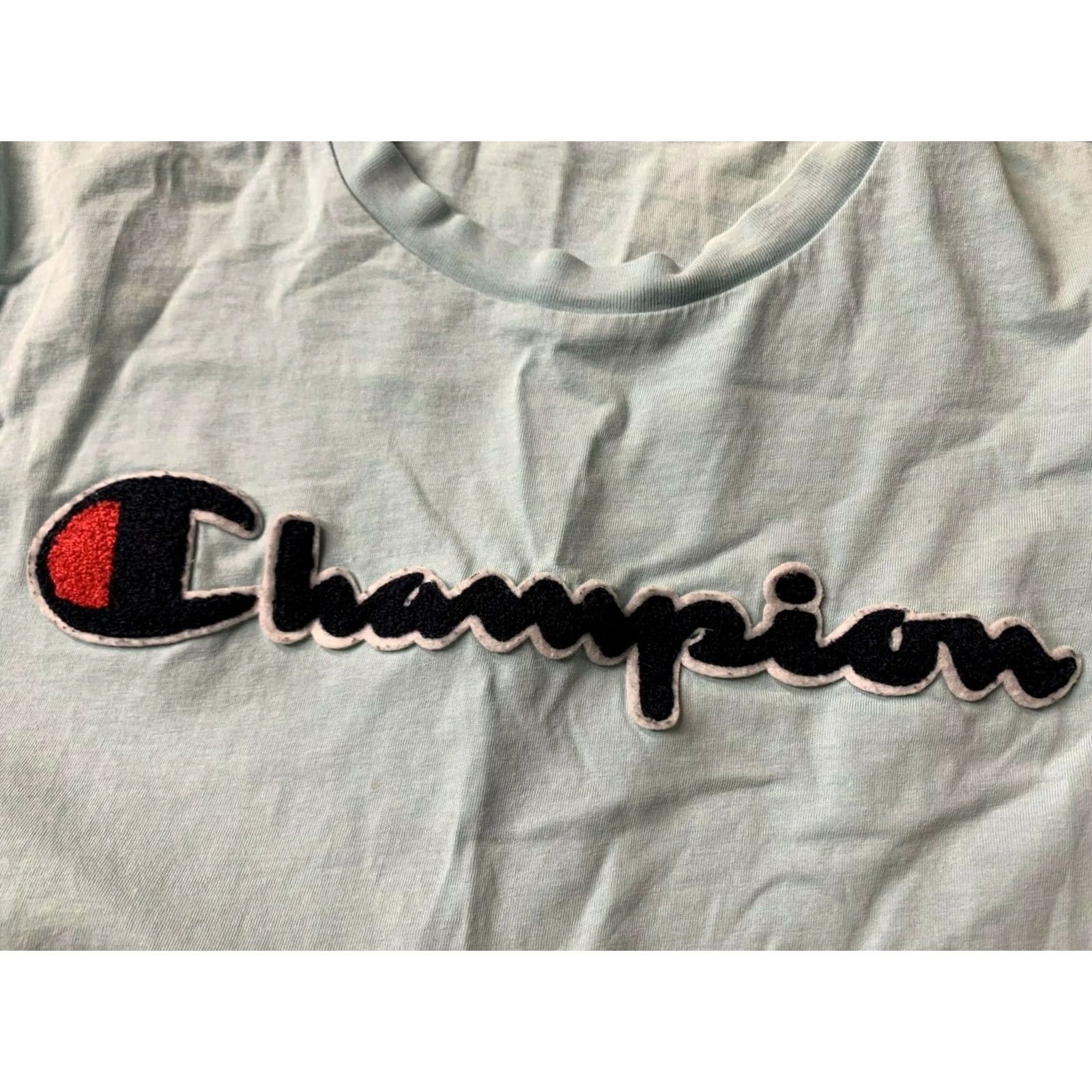 Champion Champion Mens Casual Shirt T-Shirt Tee Jersey Trikot Camiseta XS Blue Graphic Print Short Sleeve Classic Fit Logo"} Size US XS / EU 42 / 0 - 3 Thumbnail