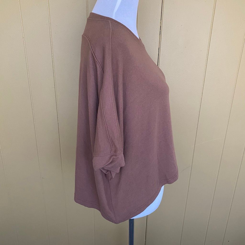 Other Dokotoo women S scoopneck short sleeve oversize 3/4 sleeve t Size S / US 4 / IT 40 - 3 Thumbnail
