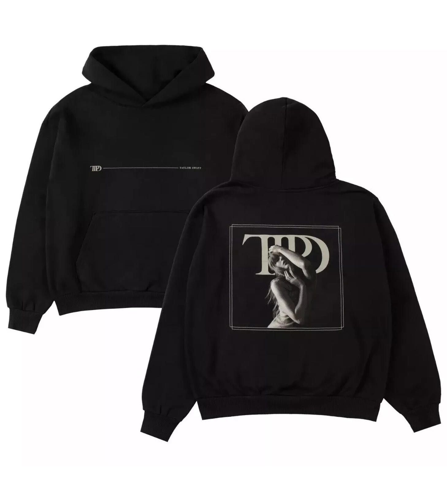 Other Taylor Swift The Tortured Poets Department Black Hoodie, S Size US S / EU 44-46 / 1 - 1 Thumbnail