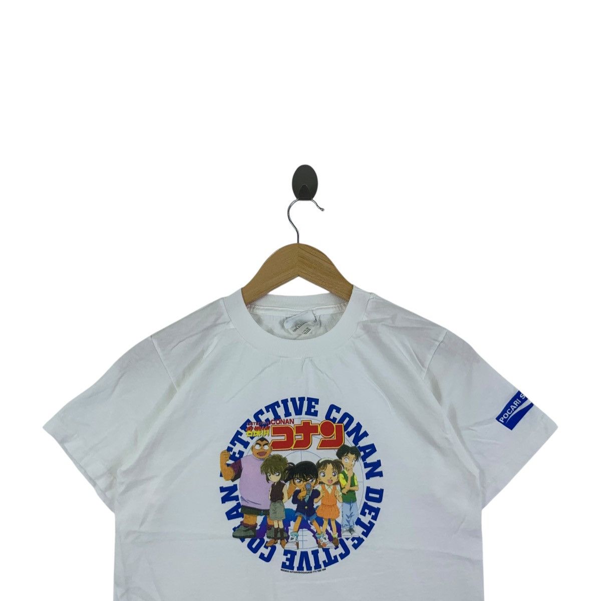 Vintage Vintage 1996 DETECTIVE CONAN Case Closed Movie Tee Shirt Size US L / EU 52-54 / 3 - 2 Thumbnail