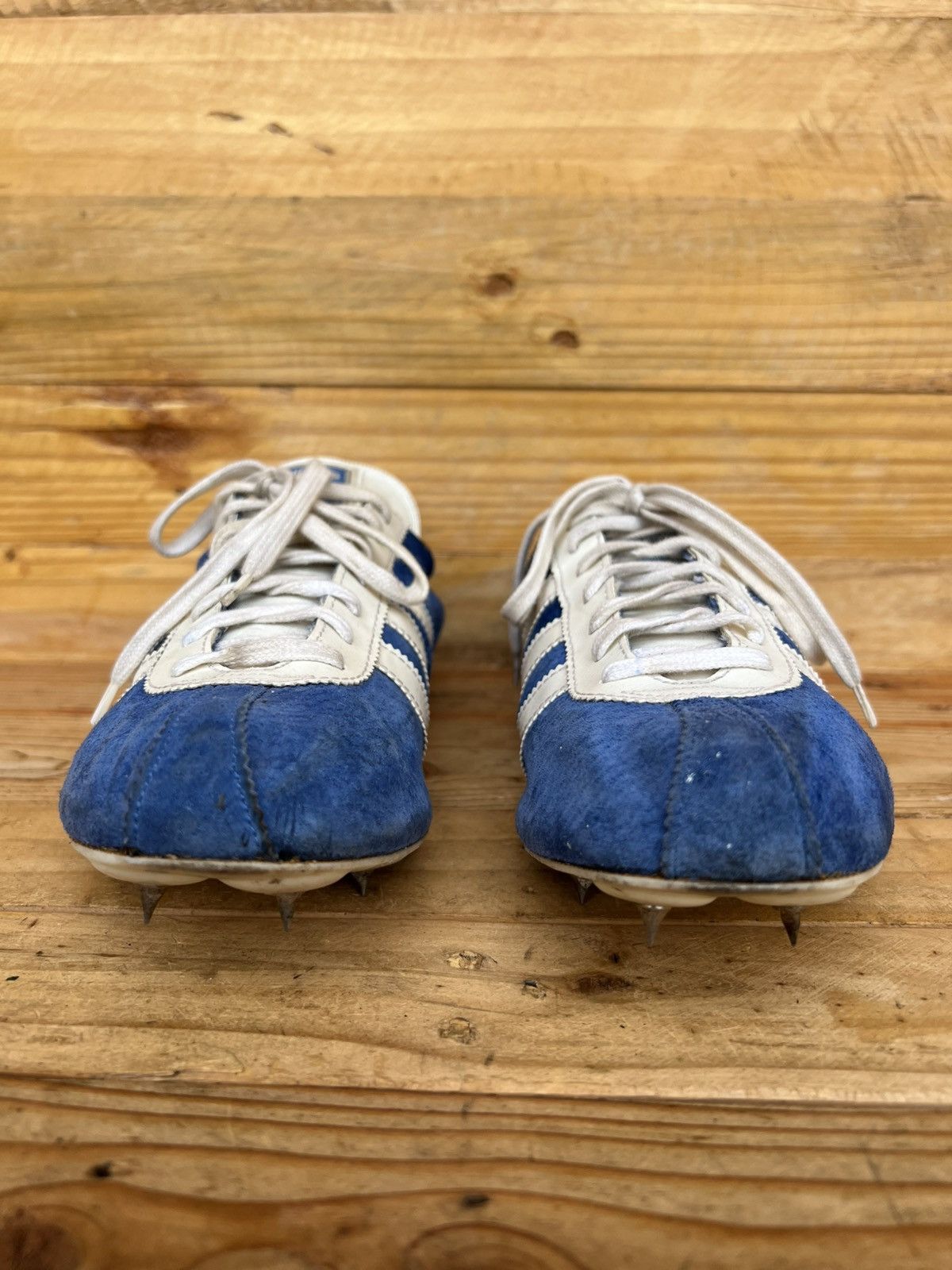 Adidas Adidas Track & Field Blue Fire Comet Made in West Germany Size US 10.5 / EU 43-44 - 2 Thumbnail