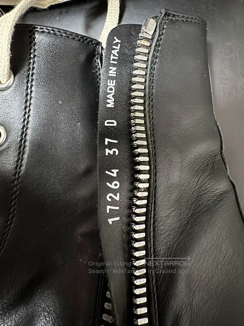 Rick Owens Rick Owens Cowhide Converse Size US 5 / EU 37 - 9 Thumbnail