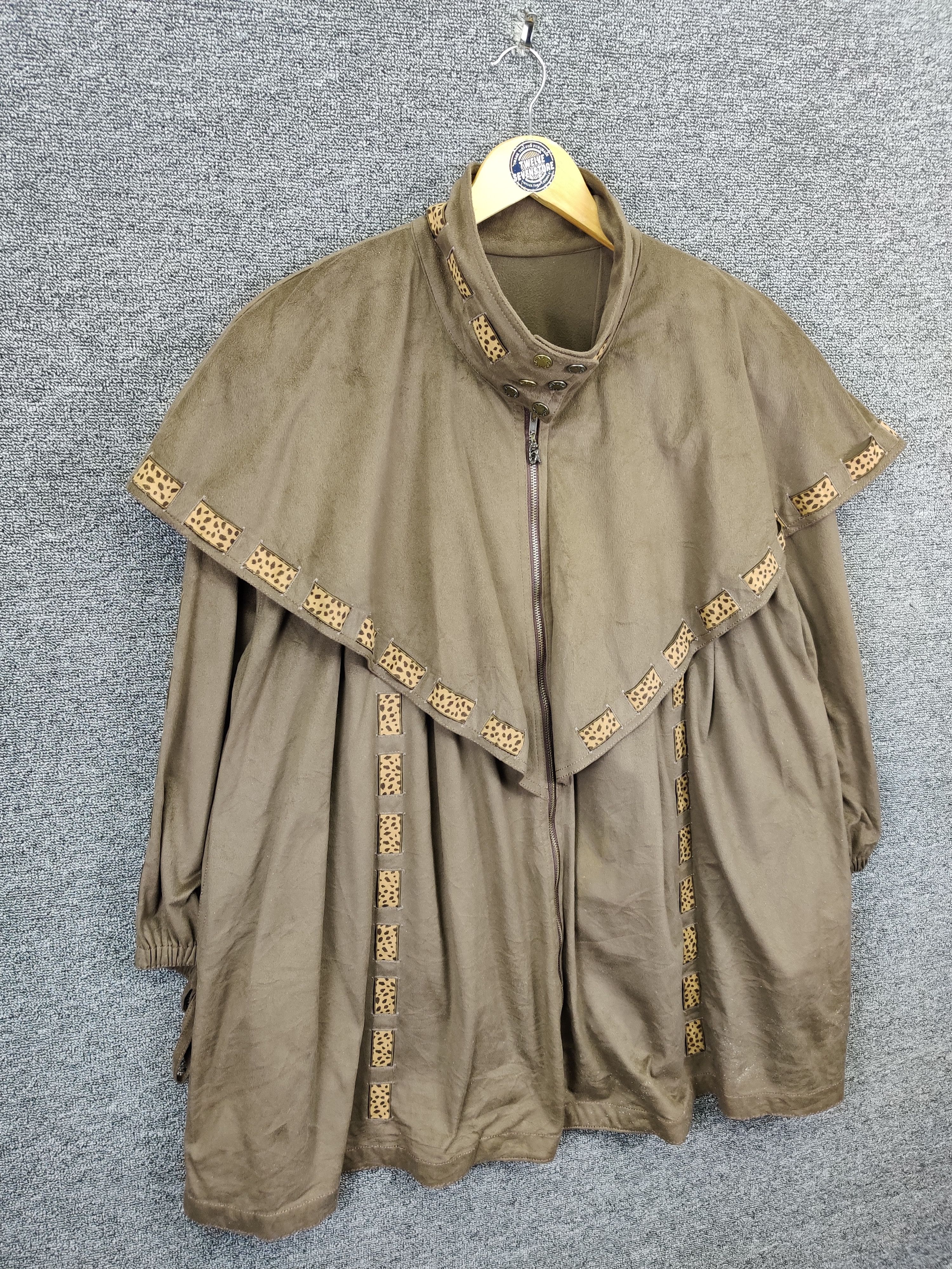 Cloak Vintage La Moda Goji Fancy Cloak Cape Size US XL / EU 56 / 4 - 7 Thumbnail