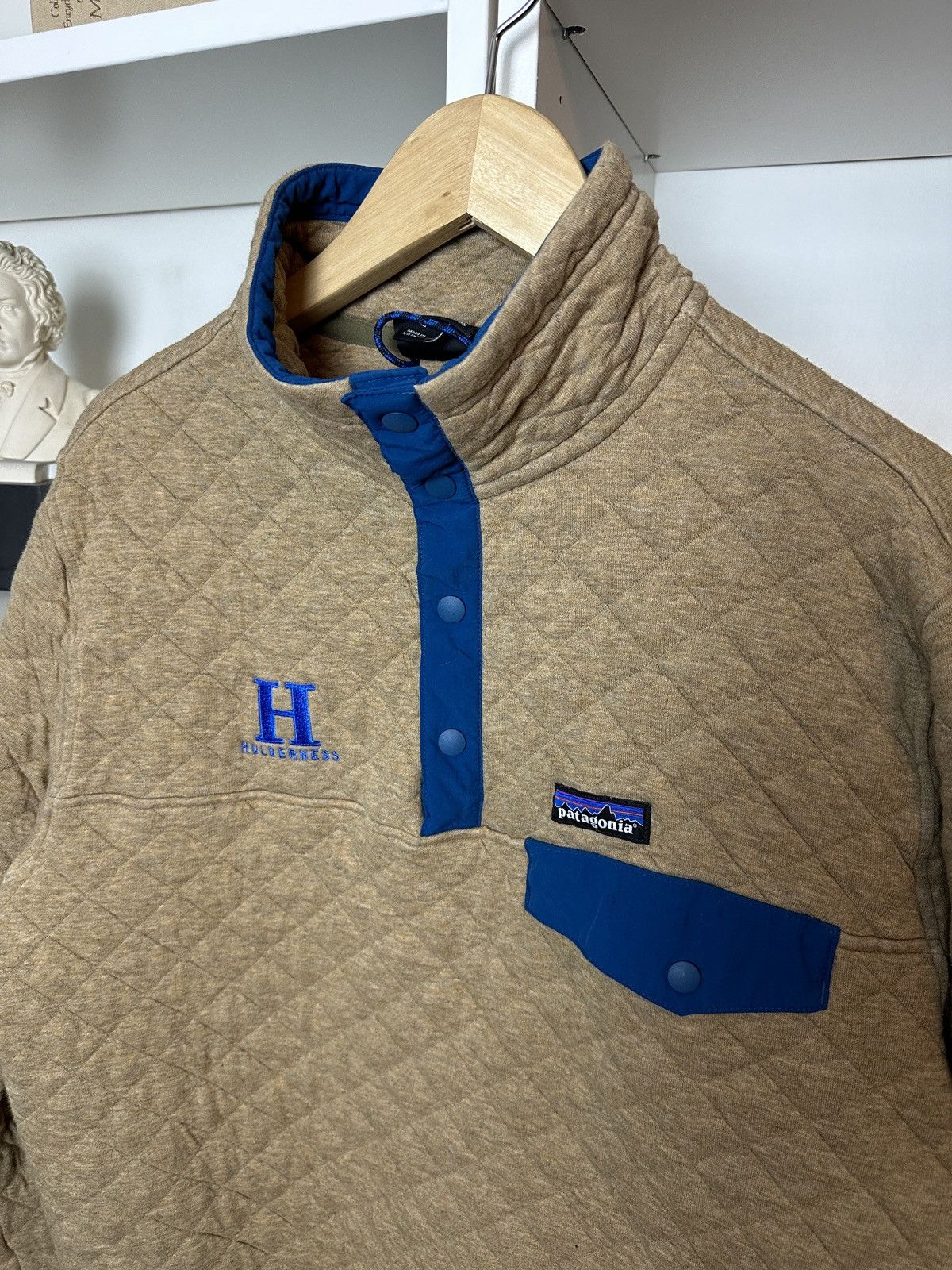 Patagonia Beige Patagonia synchilla half zip fleece sweatshirt Size US M / EU 48-50 / 2 - 4 Thumbnail