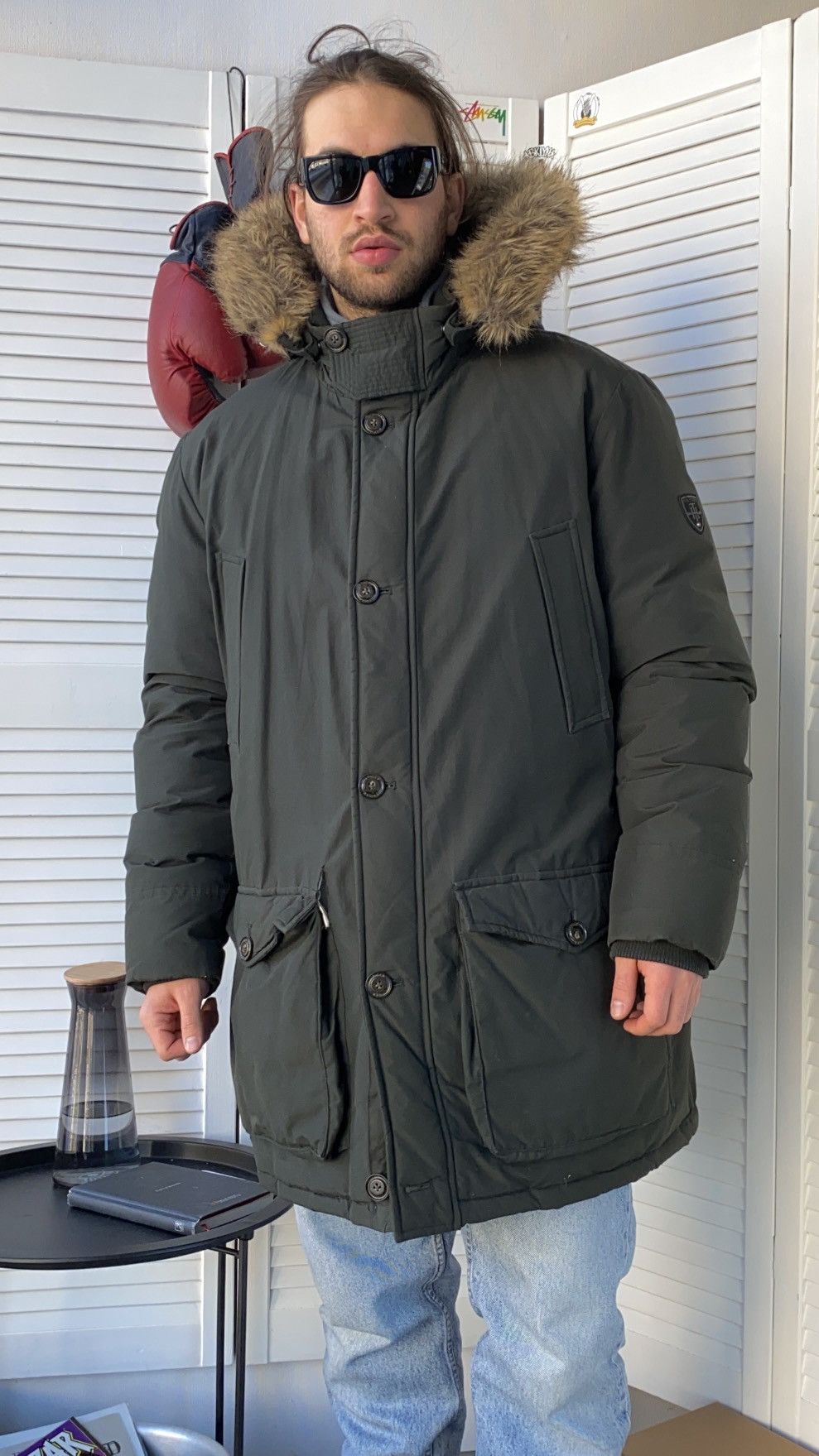Tommy Hilfiger Tommy Hilfiger Hampton Parka Down Puffer Jacket Size US XXL / EU 58 / 5 - 3 Thumbnail