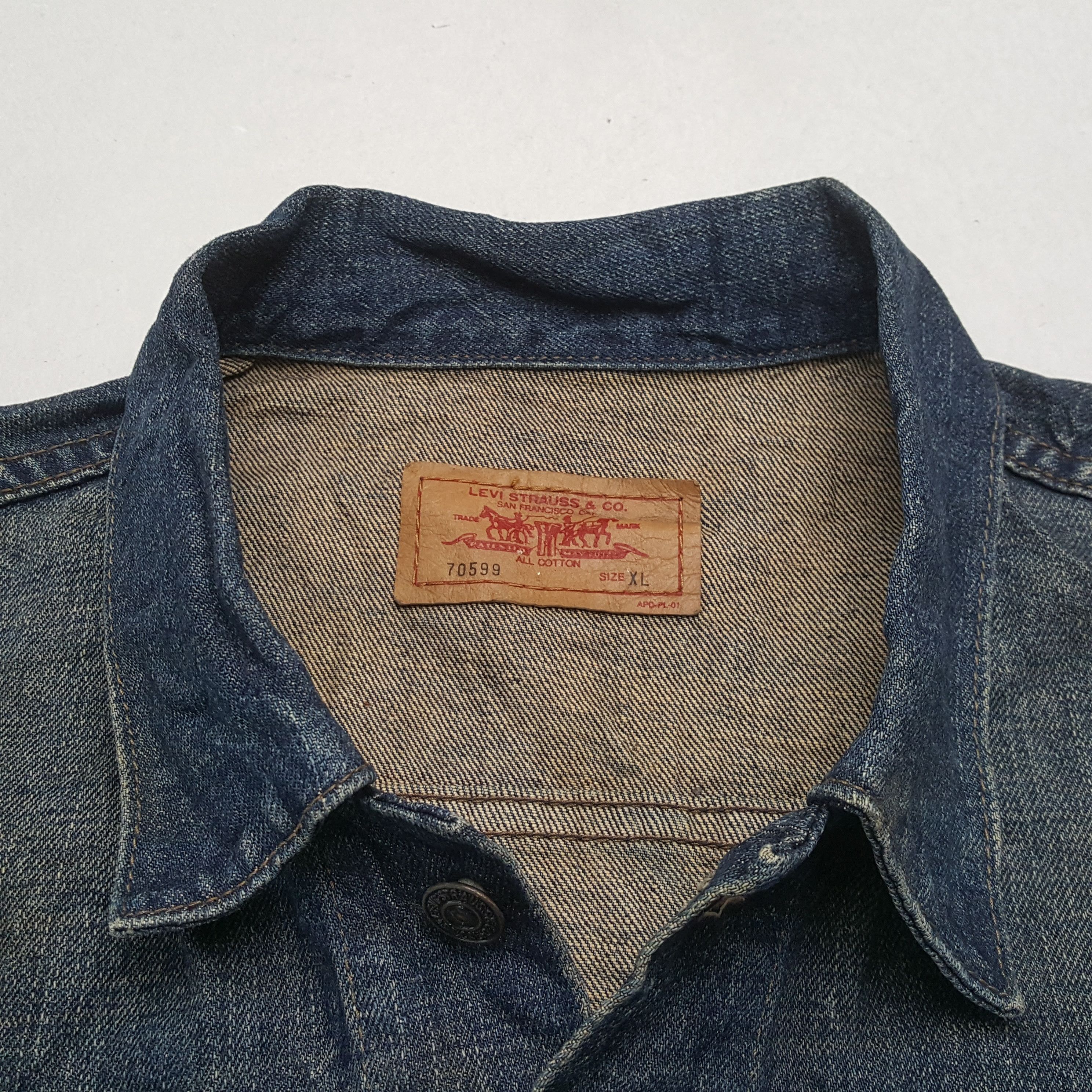 Levi's Vintage Levis 501 American Style Denim Jacket C302N21 Size US M / EU 48-50 / 2 - 6 Thumbnail