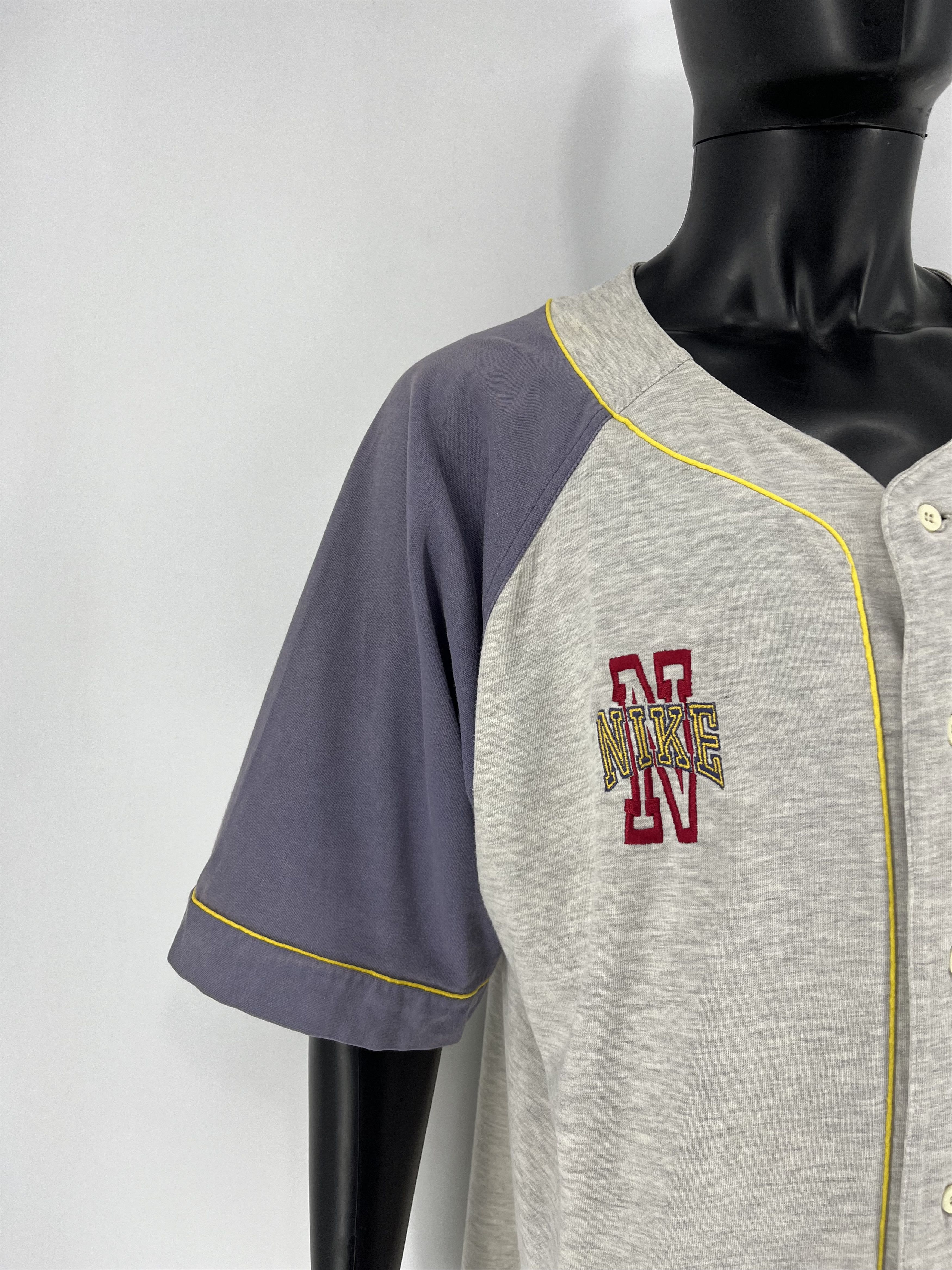Nike Vintage Y2K Nike 90s Baseball Jersey Size US XXL / EU 58 / 5 - 7 Thumbnail