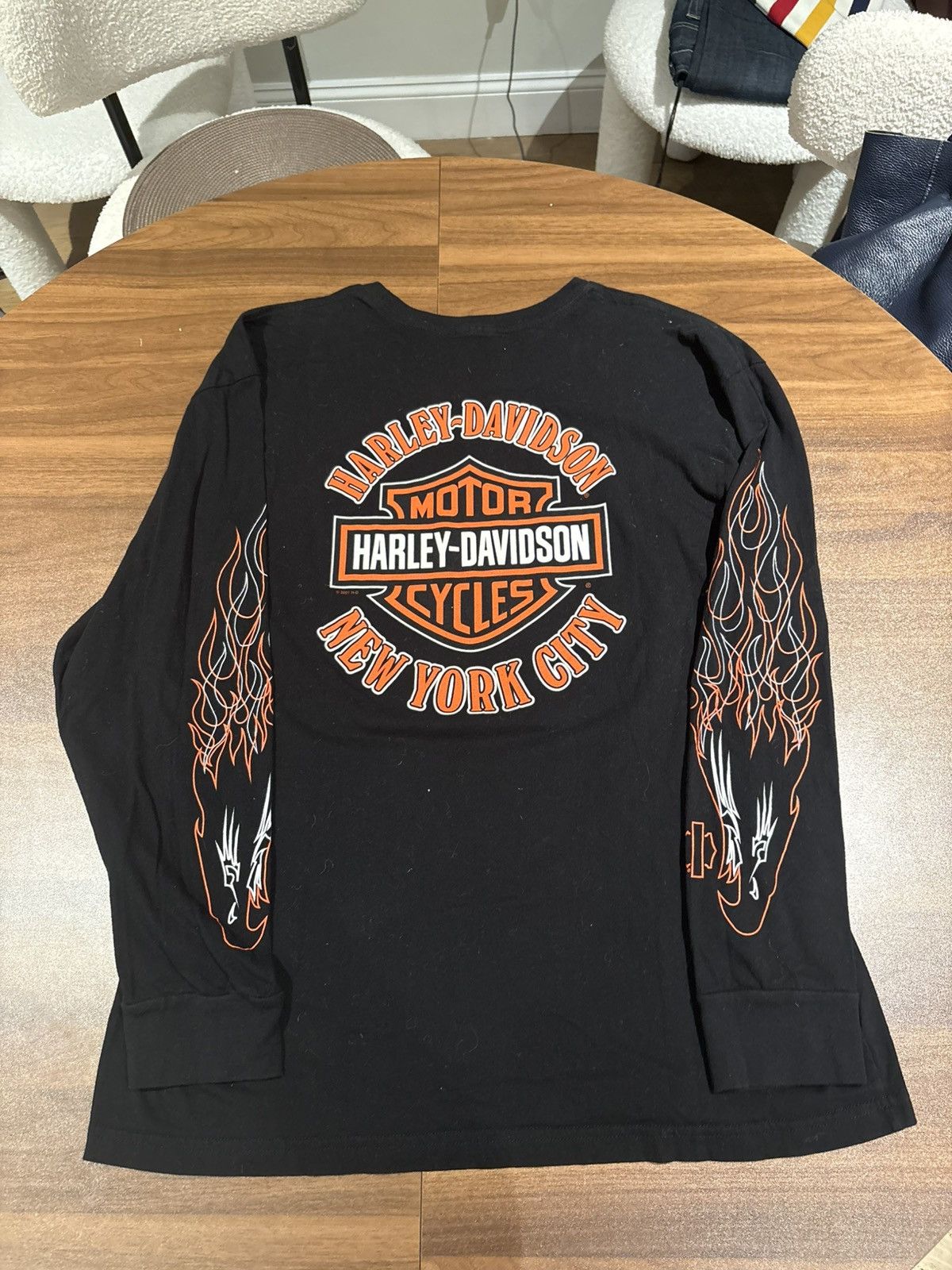 Harley Davidson Harley davidson screaming eagle flames longsleeve Size US L / EU 52-54 / 3 - 2 Thumbnail