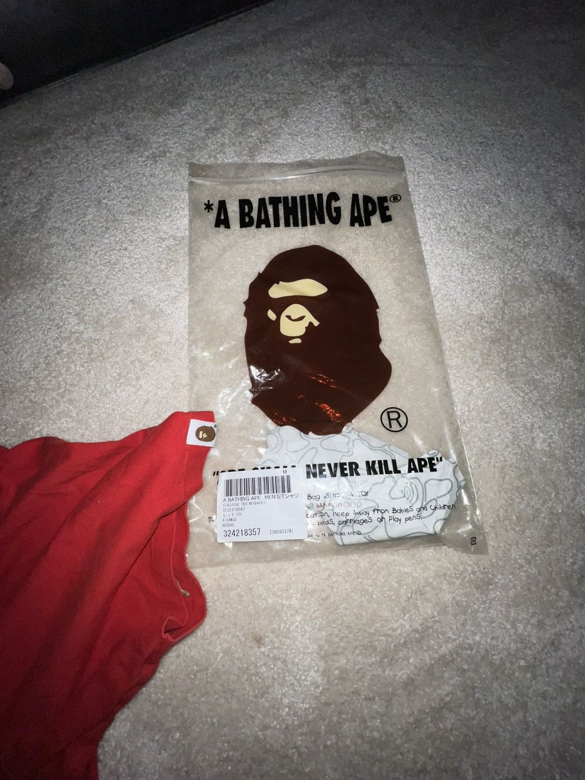 Bape Bape shirt Size US XL / EU 56 / 4 - 4 Thumbnail
