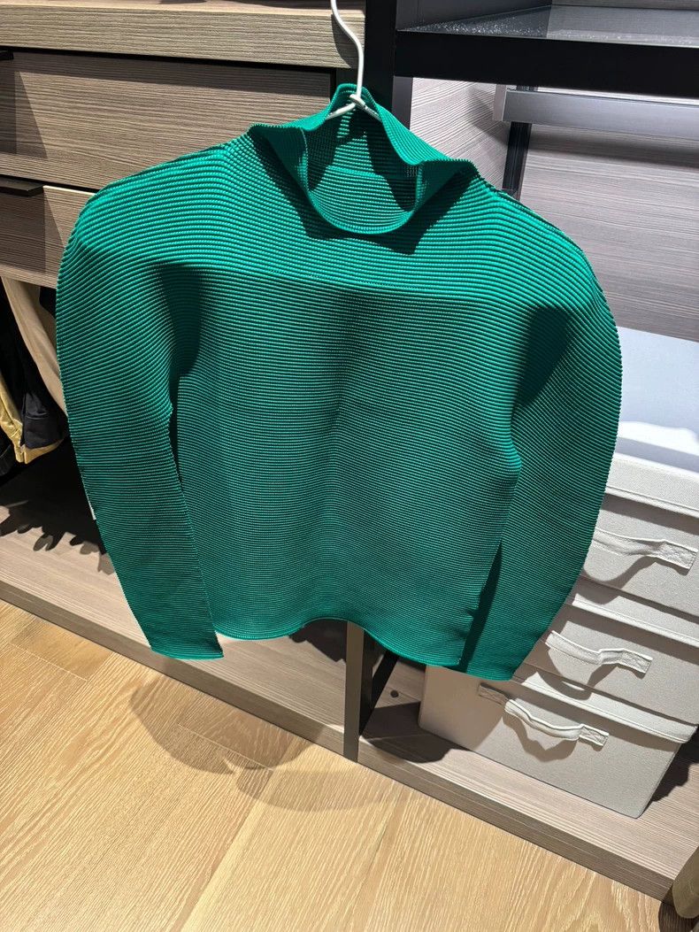 Issey Miyake issey miyake Green long sleeves 2505-Nextarrow Size S / US 4 / IT 40 - 4 Thumbnail