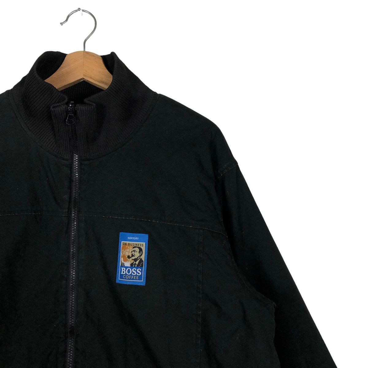 Japanese Brand 🔥90’s Suntory Boss Coffee Reversible Bomber Jacket Big Logo Size US M / EU 48-50 / 2 - 5 Thumbnail