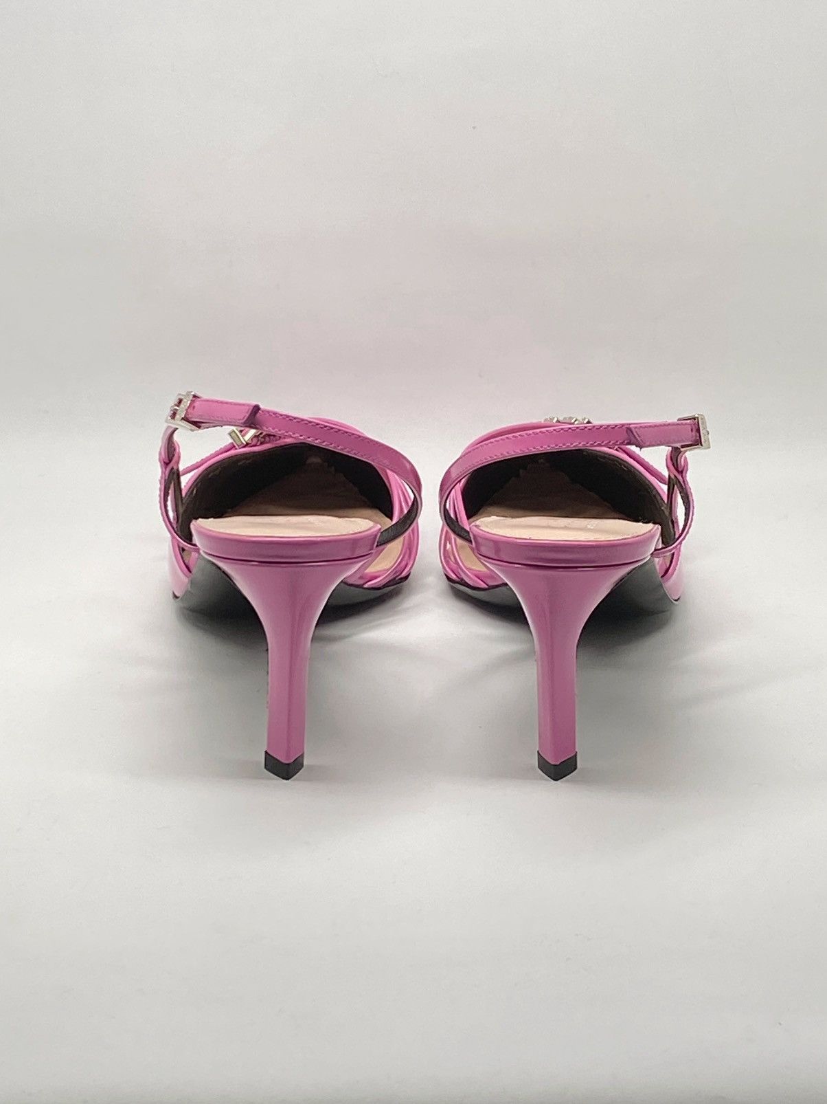 Gucci Gucci Seraphine 75MM Leather Slingback Pumps size 40 Size US 10 / IT 40 - 10 Thumbnail