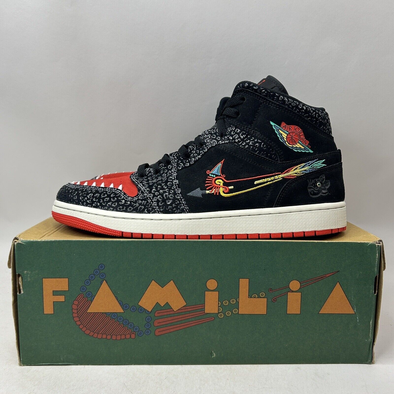 Nike Nike Shoes Air Jordan 1 Mid SE “Siempre Familia” 2024 Size US 13 / EU 46 - 6 Thumbnail