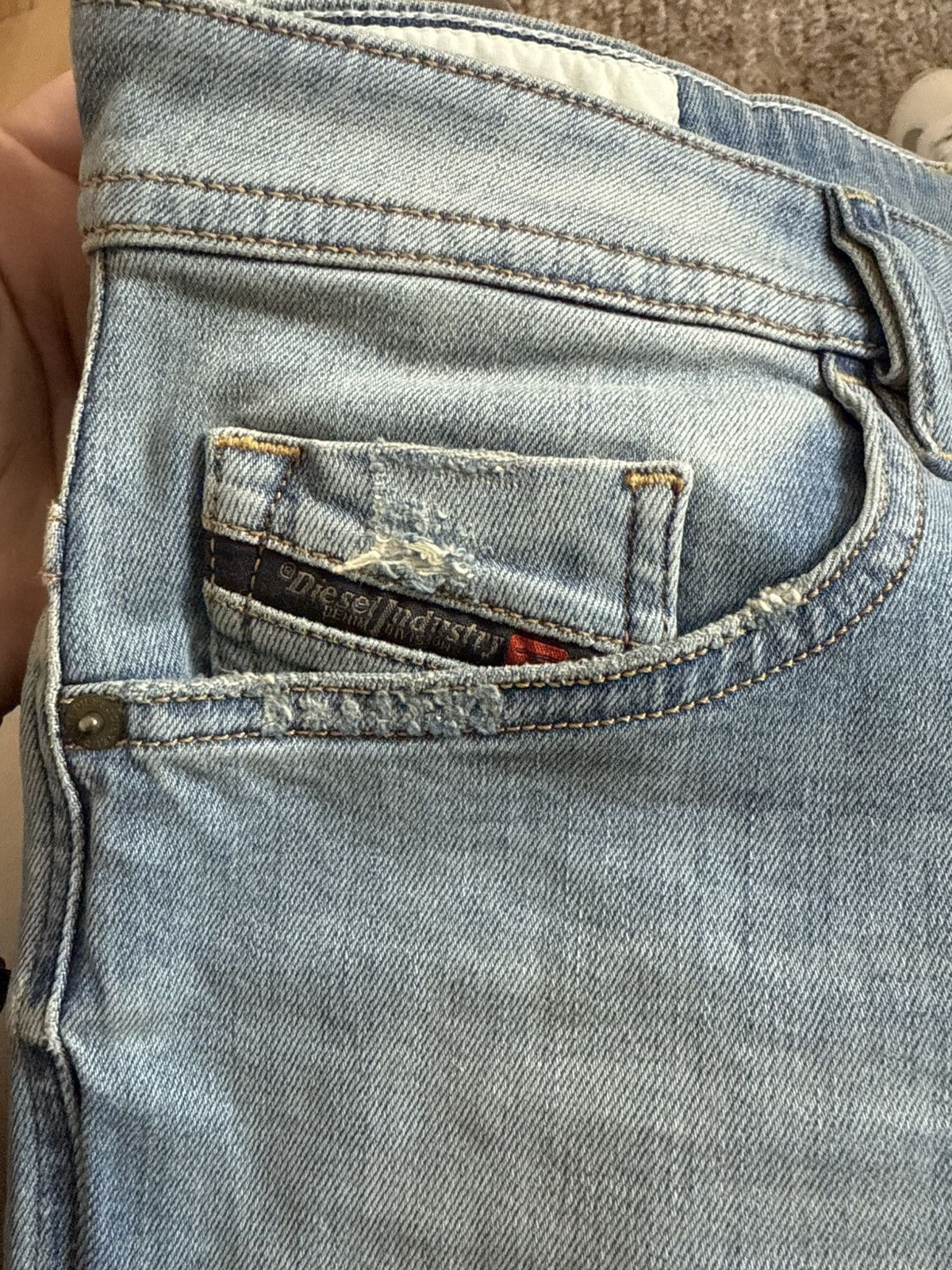 Diesel Diesel Slim Fit Denim Jeans Size US 34 / EU 50 - 5 Thumbnail