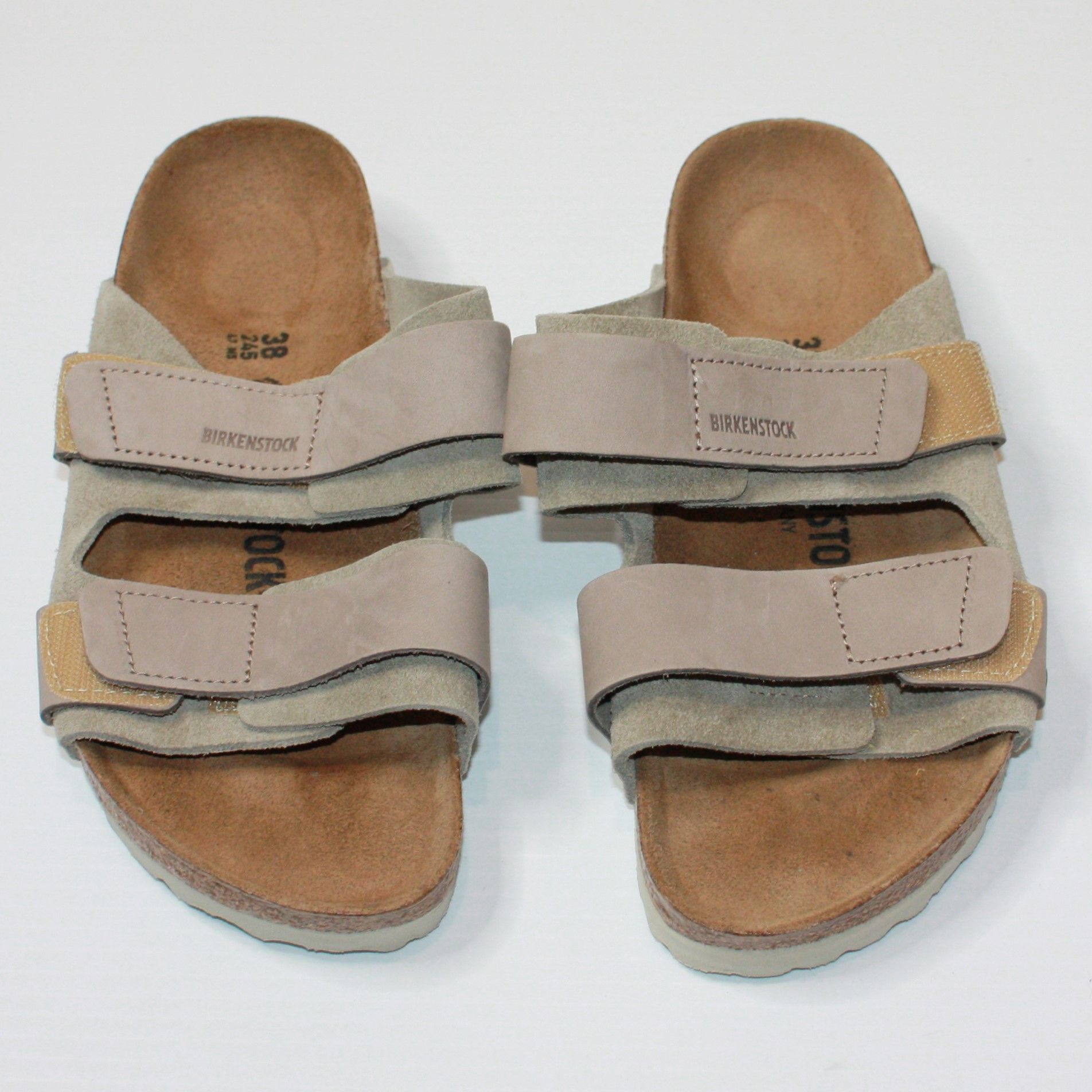 Birkenstock Uji Nubuck-Suede Leather Sandals size EU 38 US 7 MSRP $150 Size US 8 / IT 38 - 3 Thumbnail