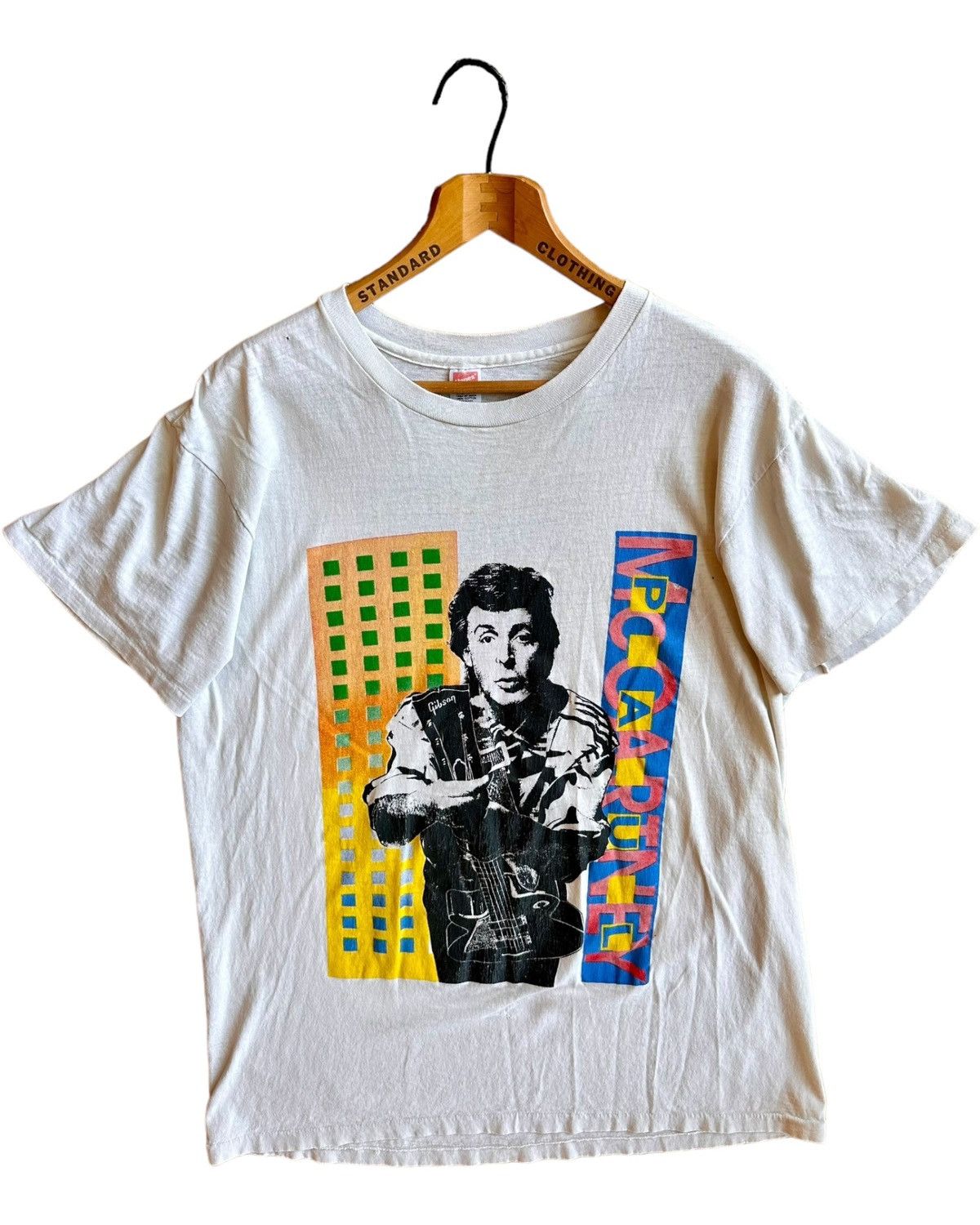 Band Tees × Hanes × Vintage 1990 Paul McCartney “Friends of the Earth” World Tour Tee Size US XL / EU 56 / 4 - 2 Thumbnail