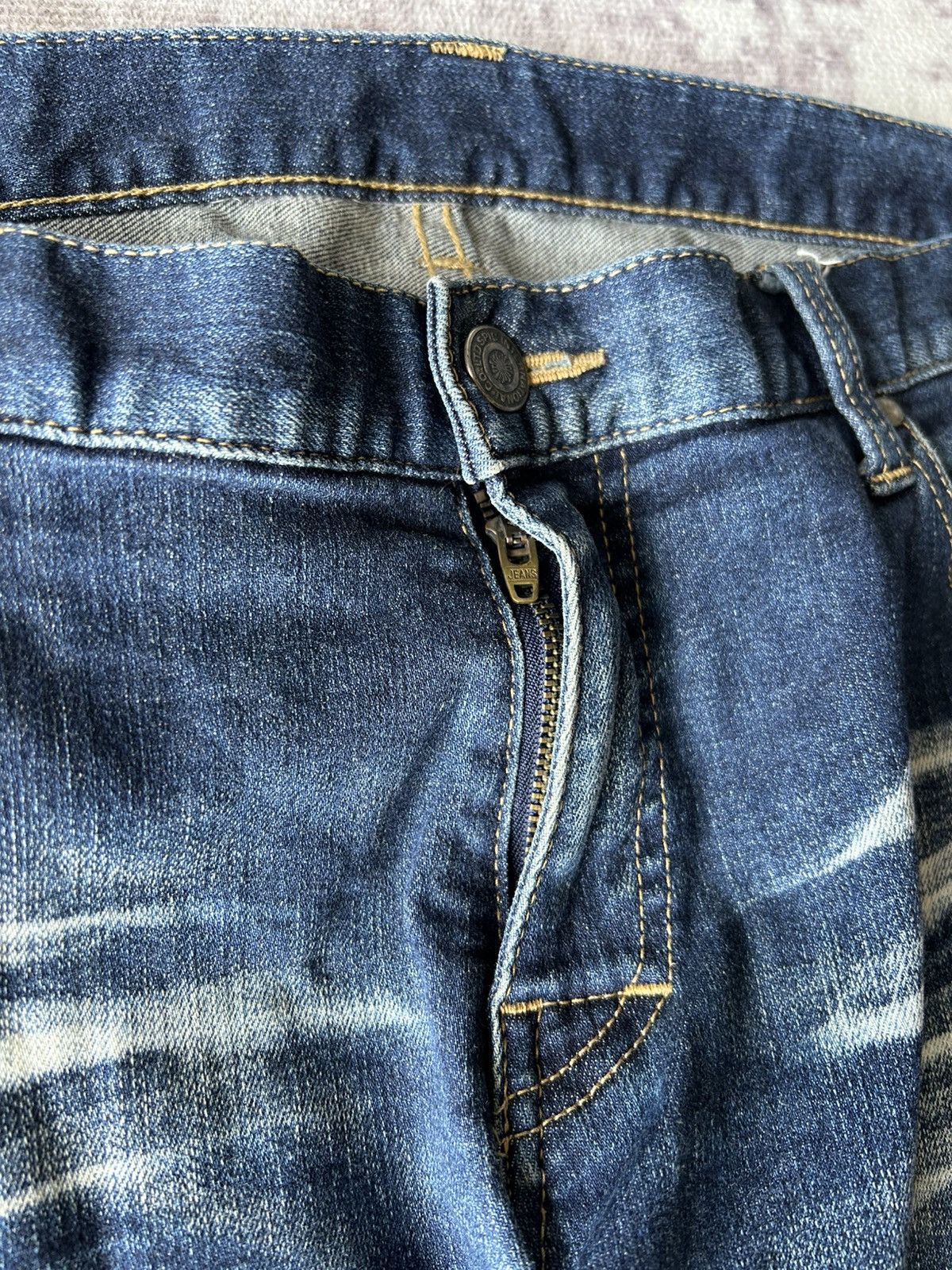Tornado Mart Tornado Mart Mudwash Flared Jeans Size US 34 / EU 50 - 14 Thumbnail