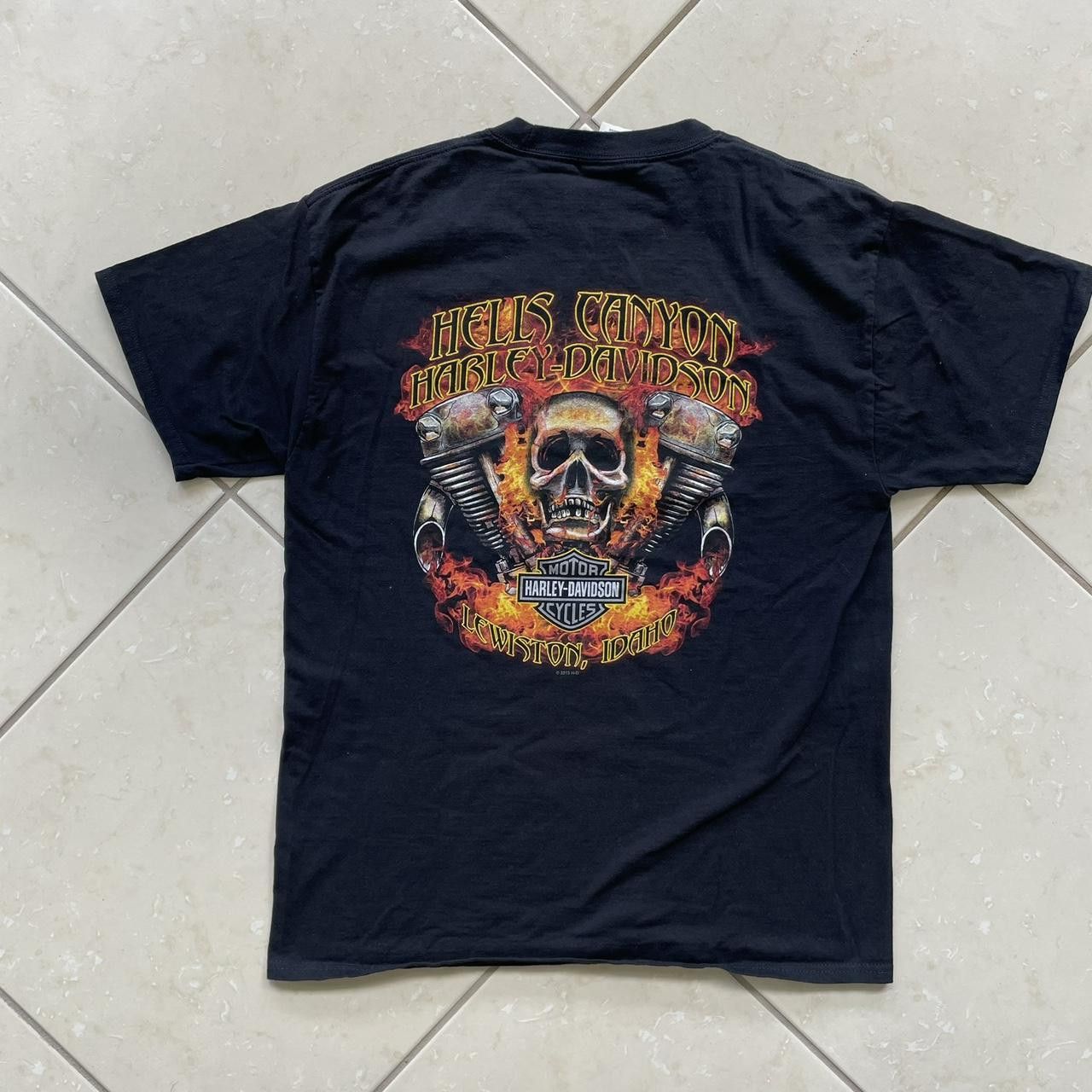 Harley Davidson Vintage Y2K Harley Davidson Affliction Grunge Graphic Tee Size US L / EU 52-54 / 3 - 1 Thumbnail