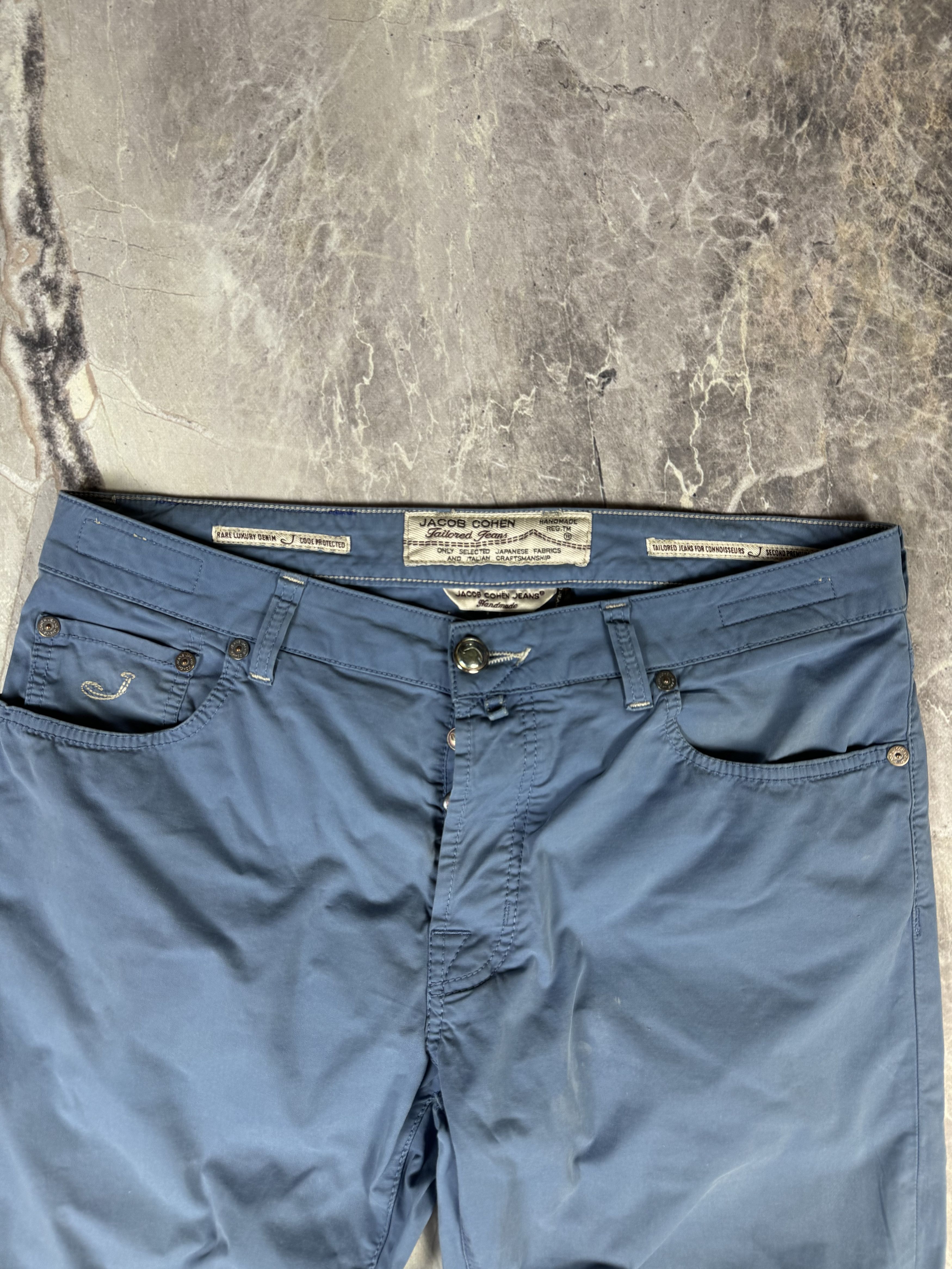 Jacob Cohen Jacob Cohen Men’s Chino Pants Blue Size US 36 / EU 52 - 5 Thumbnail
