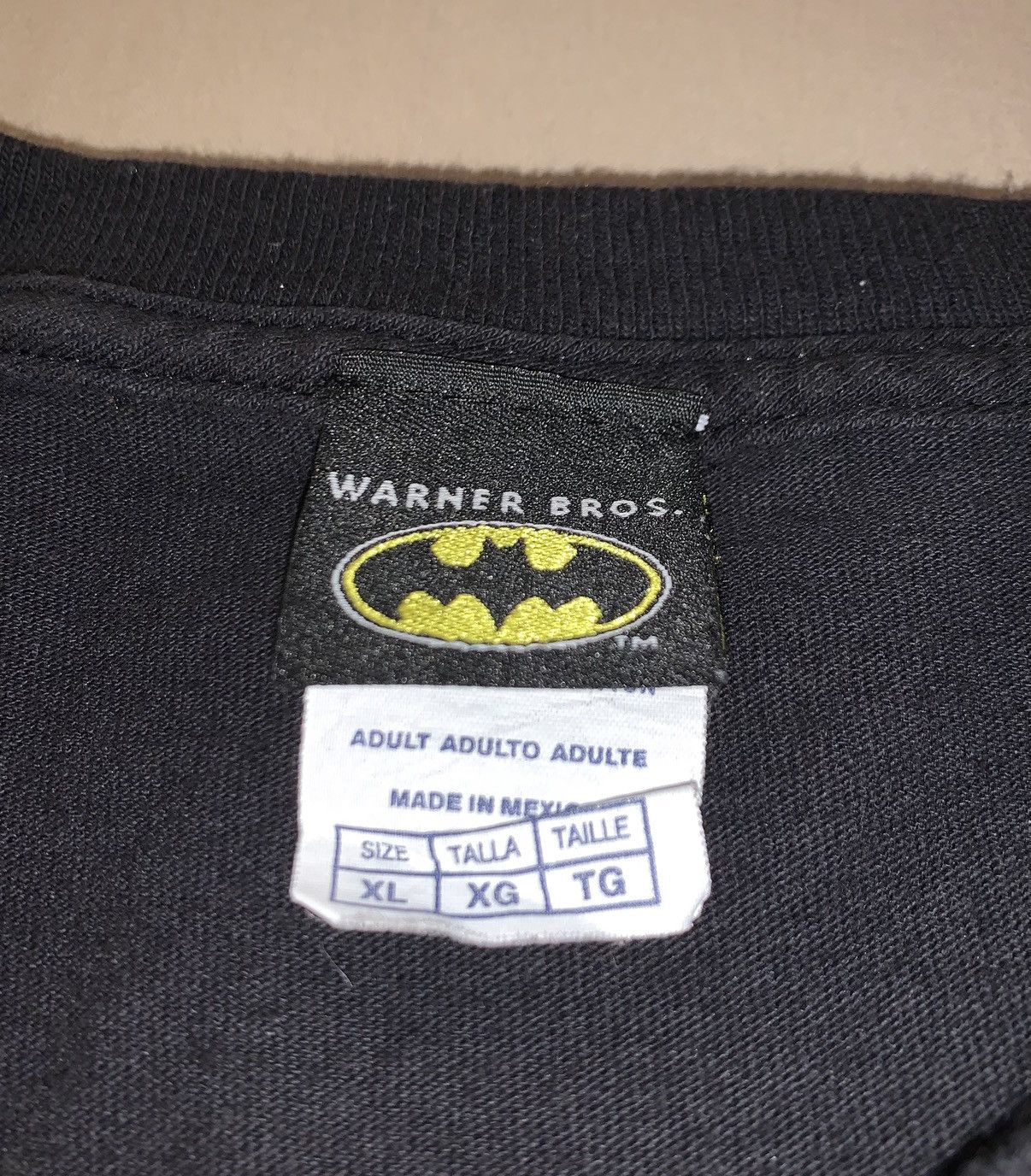 Vintage Vintage Big Batman Tee Size US XL / EU 56 / 4 - 2 Thumbnail