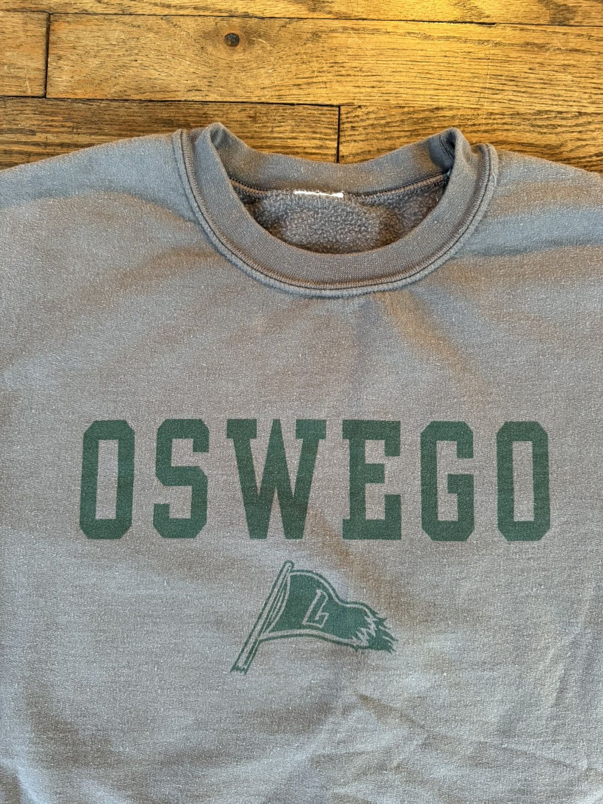 Vintage Vintage College Sweatshirt Oswego Size US S / EU 44-46 / 1 - 2 Thumbnail