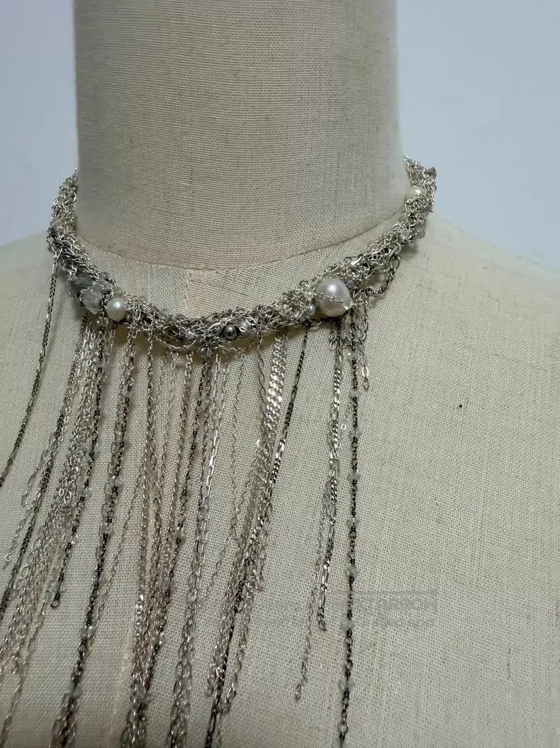 Japanese Brand Japanese Brand Gunda Pearl tassel necklace Size ONE SIZE - 3 Thumbnail