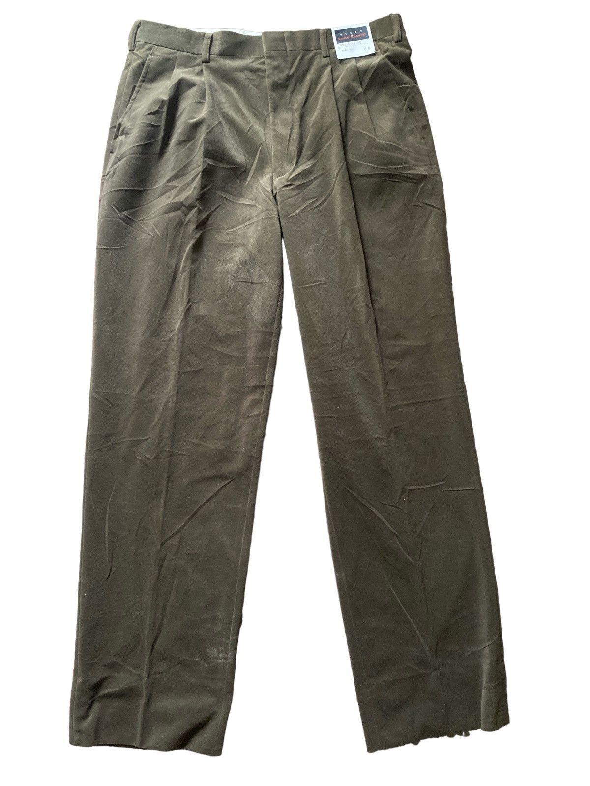 image of VTG 90’ Kansai Yamamoto Man Casual Pant Trouser in Brown, Men's (Size 34)