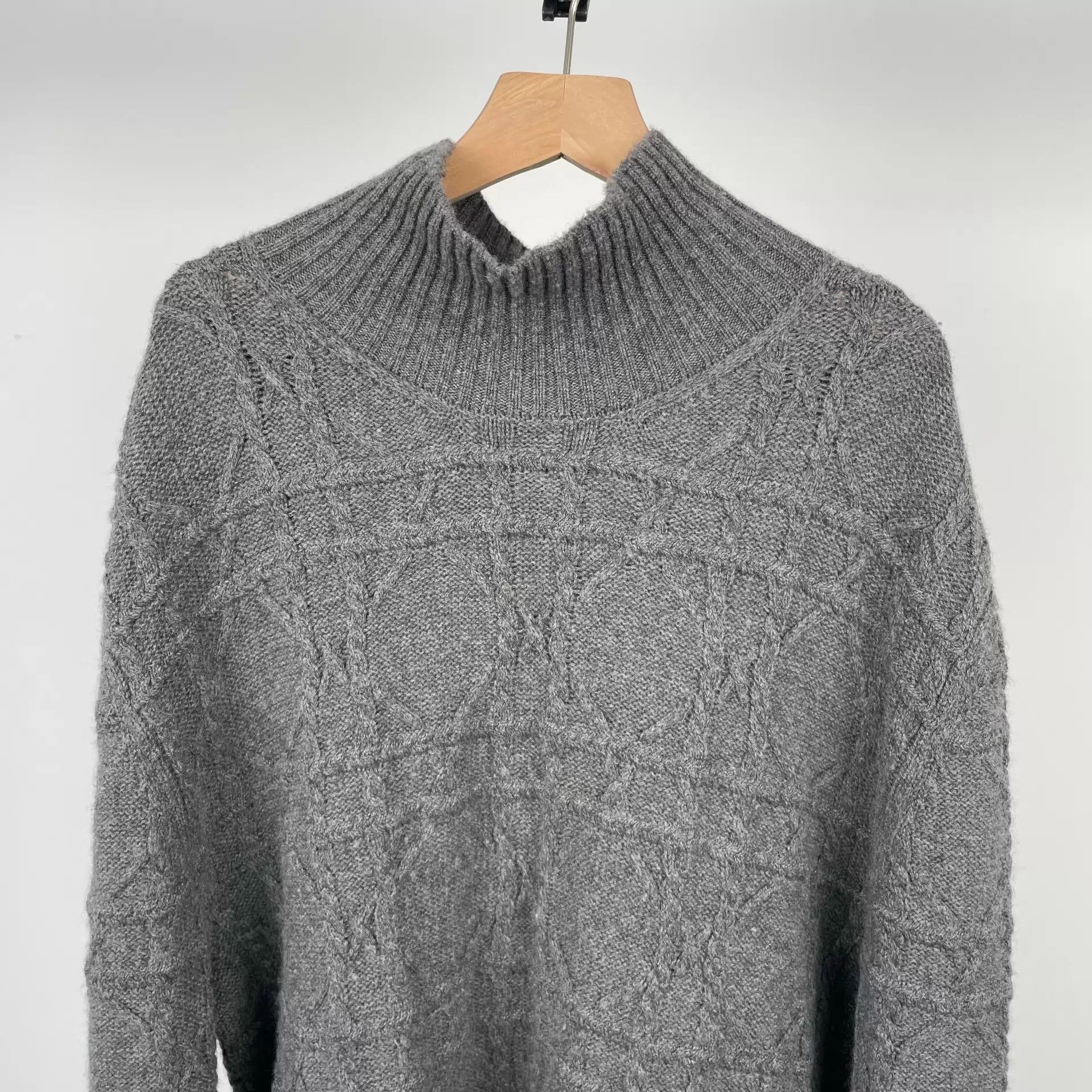 Dior Dior Gray Cashmere Sweater M Size US M / EU 48-50 / 2 - 3 Thumbnail