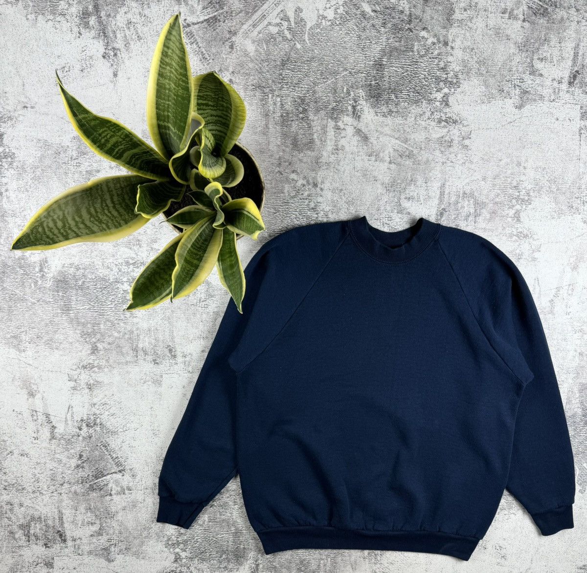 Vintage 90s Fruit of The Loom Sportswear Blank Hoodie Sweatshirt Pullover Size US XL / EU 56 / 4 - 1 Thumbnail