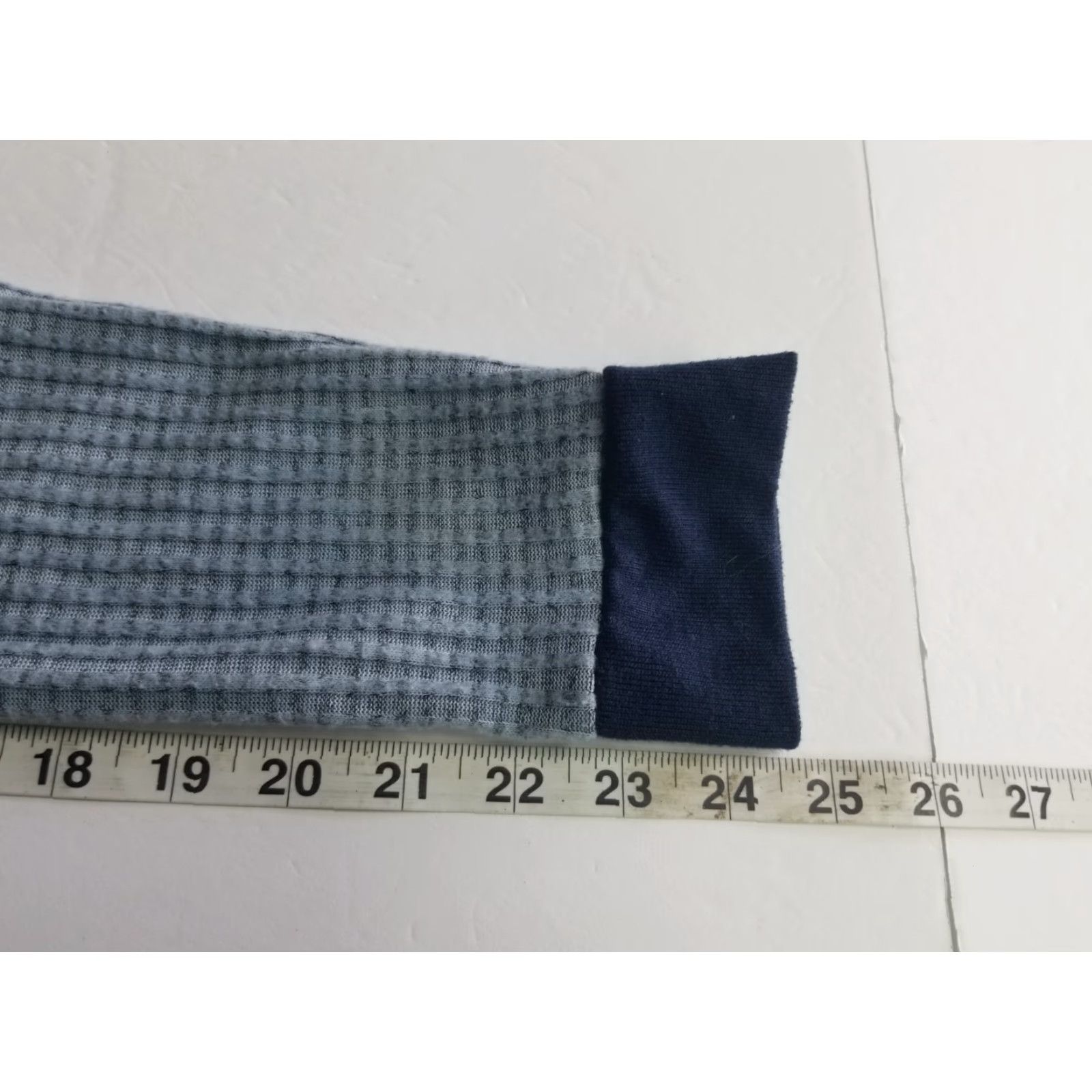 Lucky Brand Lucky Brand Pajama Top Women Small Long Sleeve Blue - Vintage No, Size S, Fair Isle Pattern, Polyester, Regular, Machine Washable Size S / US 4 / IT 40 - 7 Thumbnail