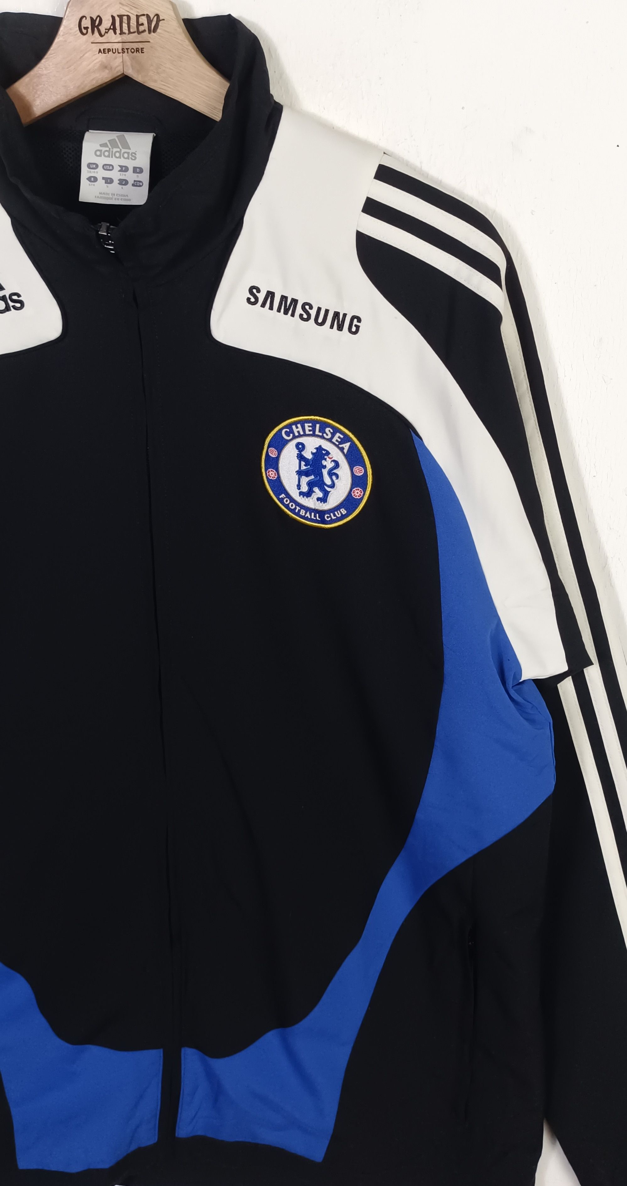 Adidas Vintage Chelsea Track Jacket Adidas size L Samsung Mobile Size US L / EU 52-54 / 3 - 7 Thumbnail