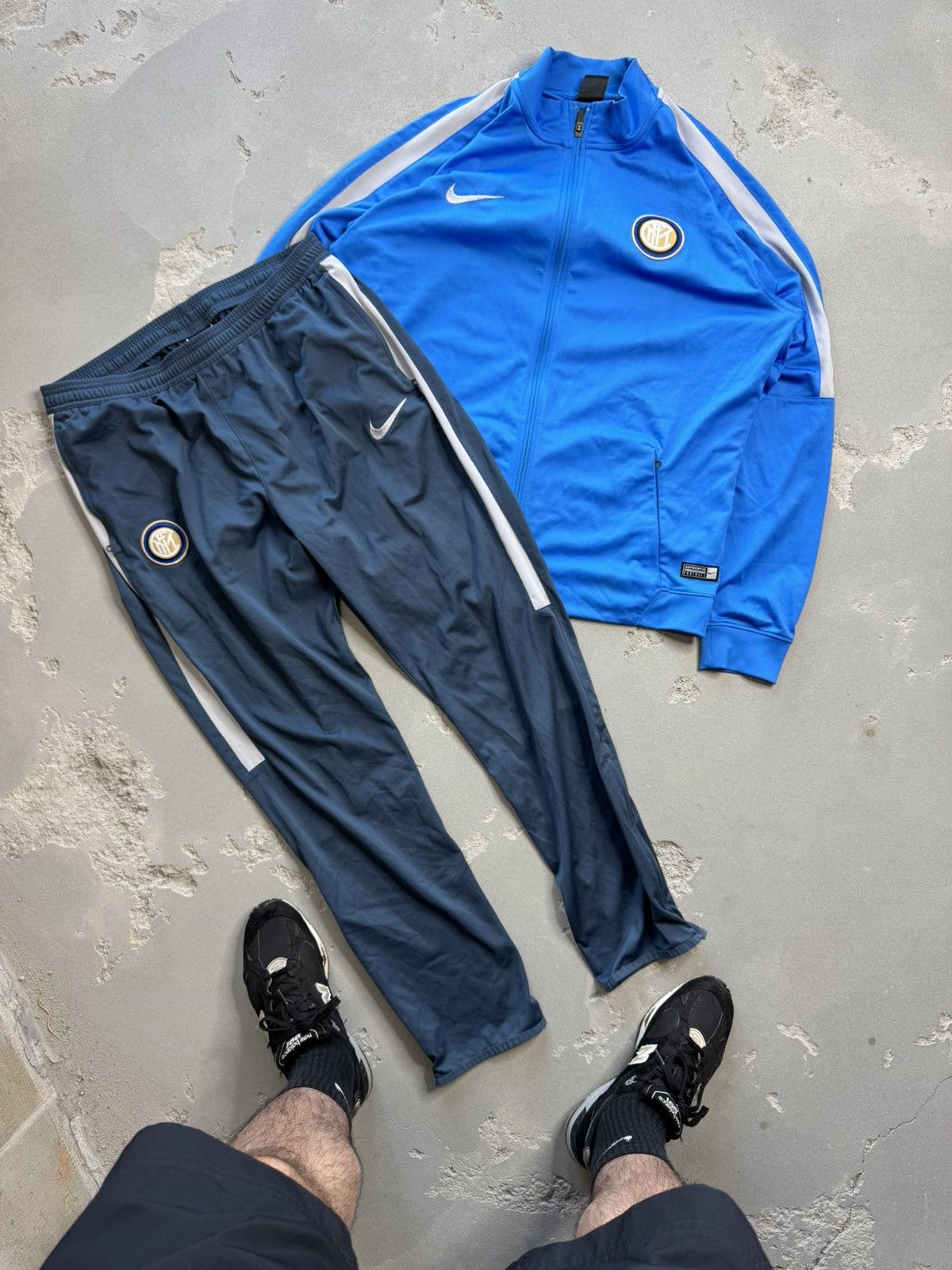 Nike × Vintage Inter Milan Nike track suit pants jacket Size US XL / EU 56 / 4 - 1 Thumbnail