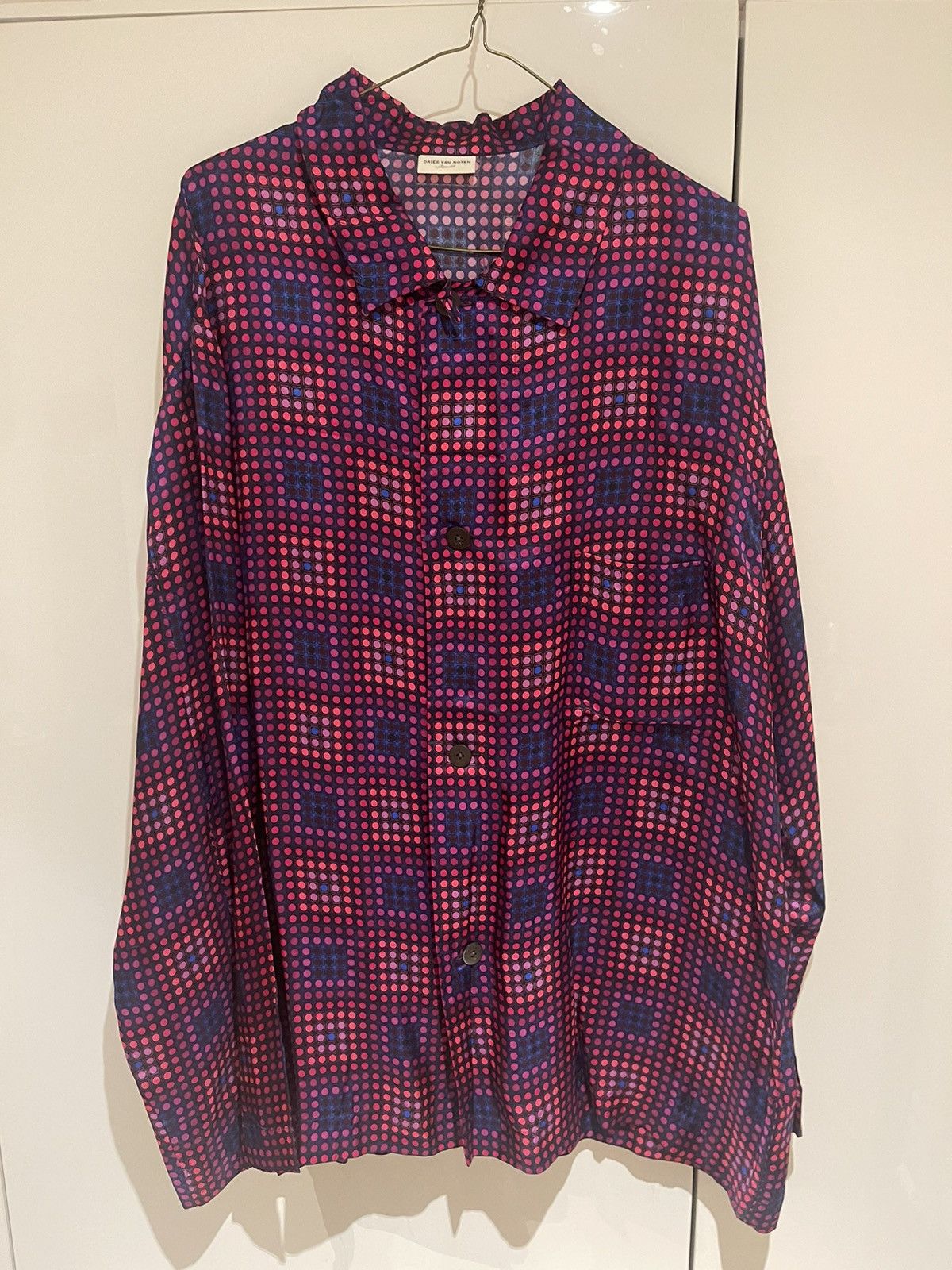 Dries Van Noten RARE Silk Dries Van Noten Button Up Size US L / EU 52-54 / 3 - 1 Thumbnail