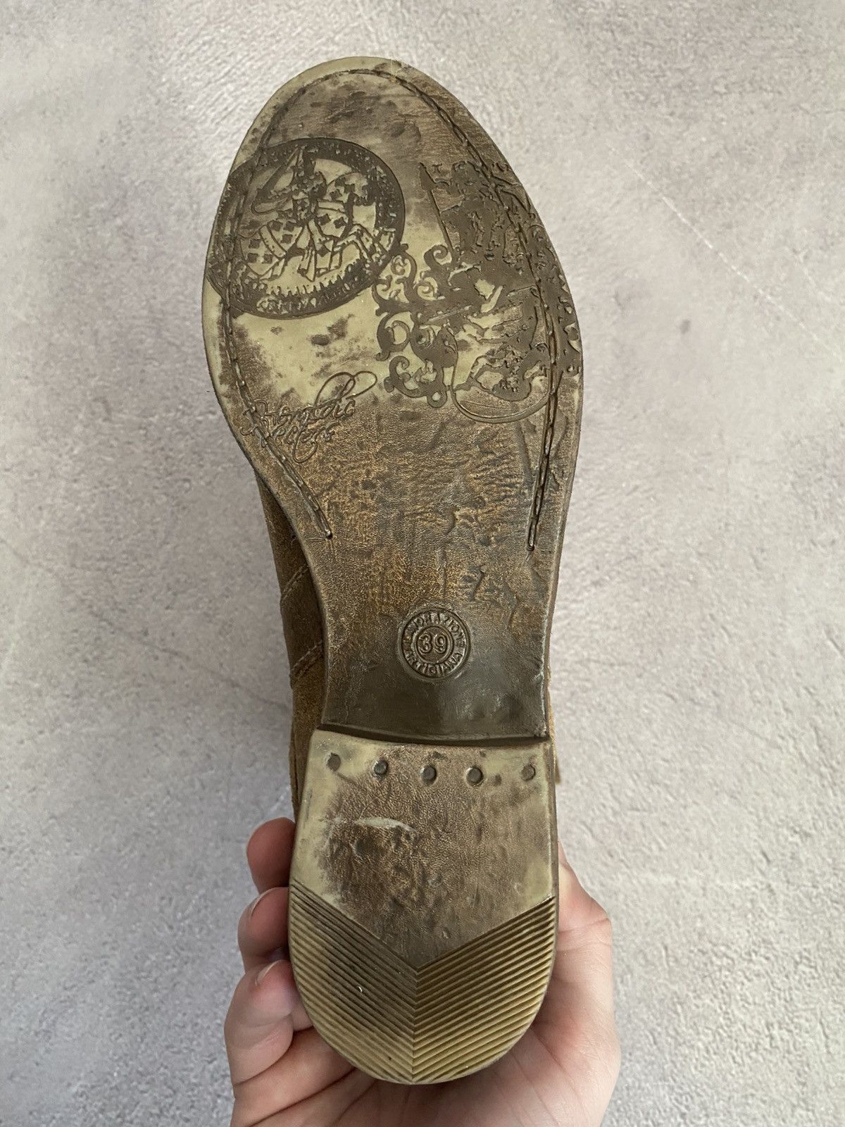 Japanese Brand × Vintage Leather as98 If Six Was Nine style vintage boots shoes Size US 9 / IT 39 - 7 Thumbnail