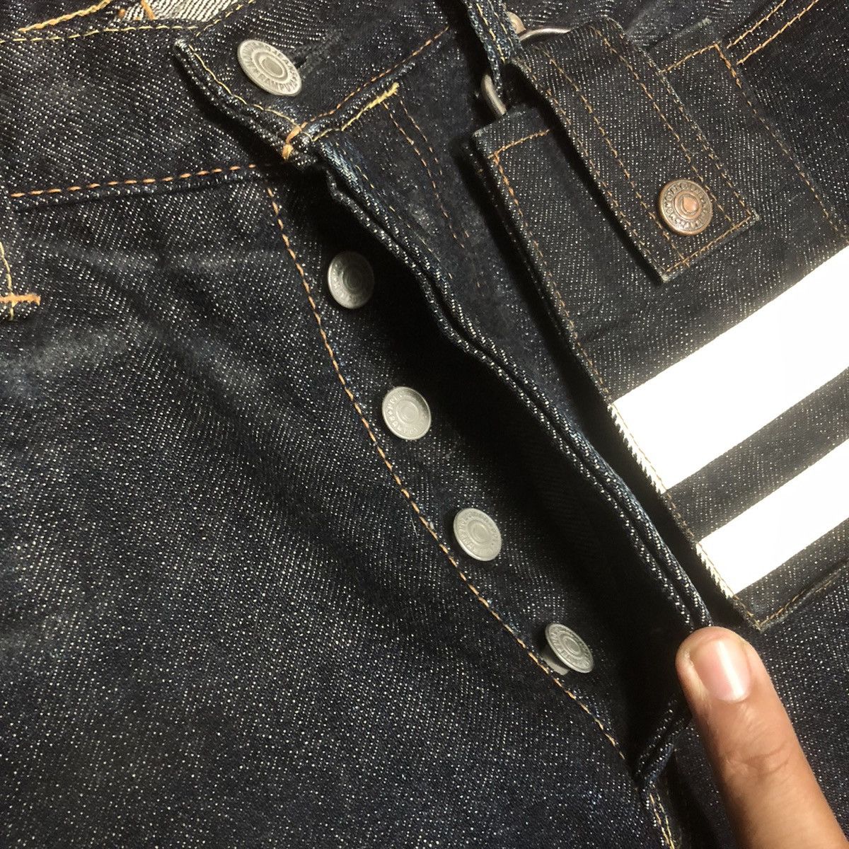 Japanese Brand × Momotaro Jeans × Vintage Momotaro Denim Jeans Size US 34 / EU 50 - 6 Thumbnail