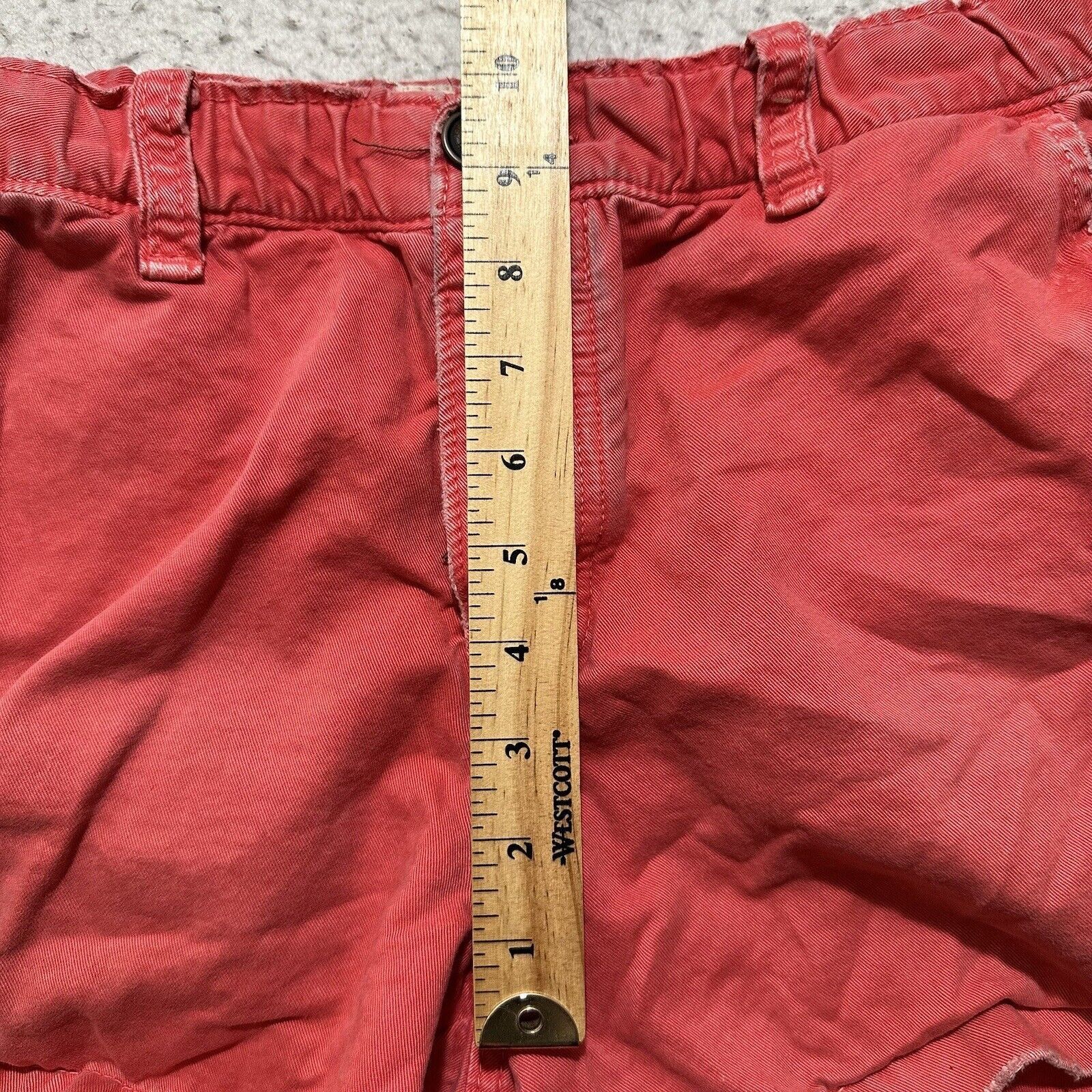 Abercrombie & Fitch Abercrombie 30 Flat Front 3" Inseam Pink Button Shorts Size 30" / US 8 / IT 44 - 11 Thumbnail