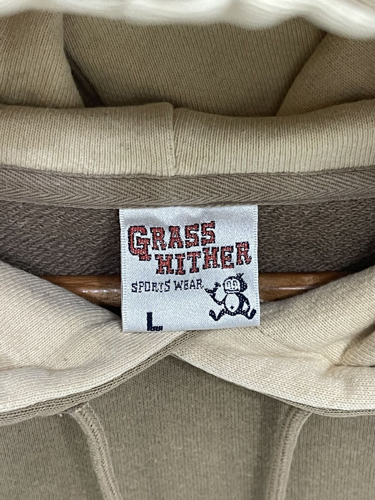 Vintage Vintage Grass Hither "Flight" Camo Monkey Hoodie - Saru Ruco Size US L / EU 52-54 / 3 - 2 Thumbnail