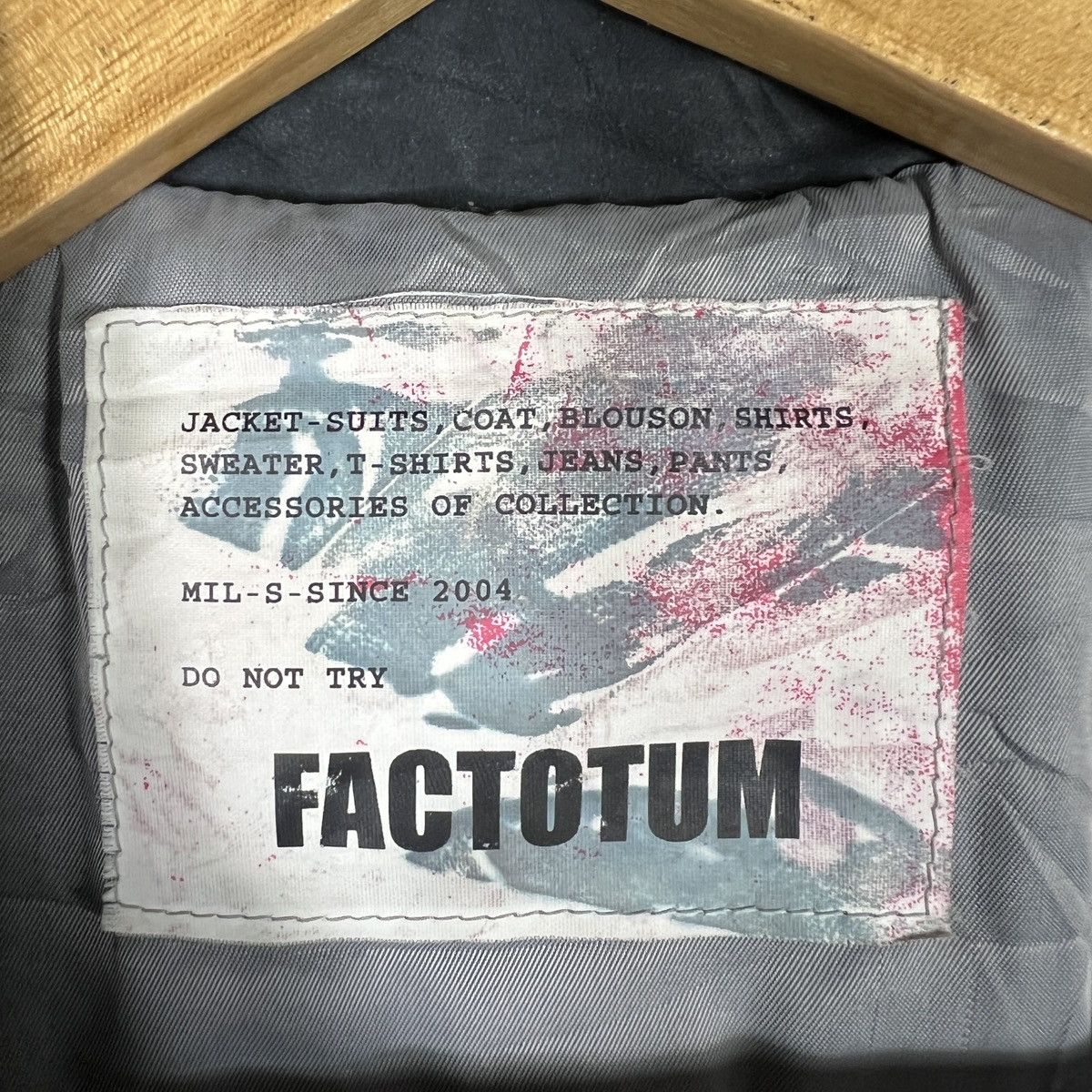 FACTOTUM FACTOTUM COWHIDE LEATHER MOTO RIDER JACKET MADE IN JAPAN Size US M / EU 48-50 / 2 - 17 Thumbnail