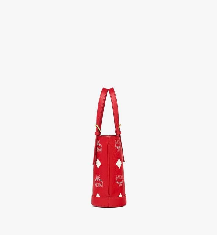 MCM o1mt1gz0325 Size: OS / Mini Tote Bag in Red/White Size ONE SIZE - 3 Thumbnail