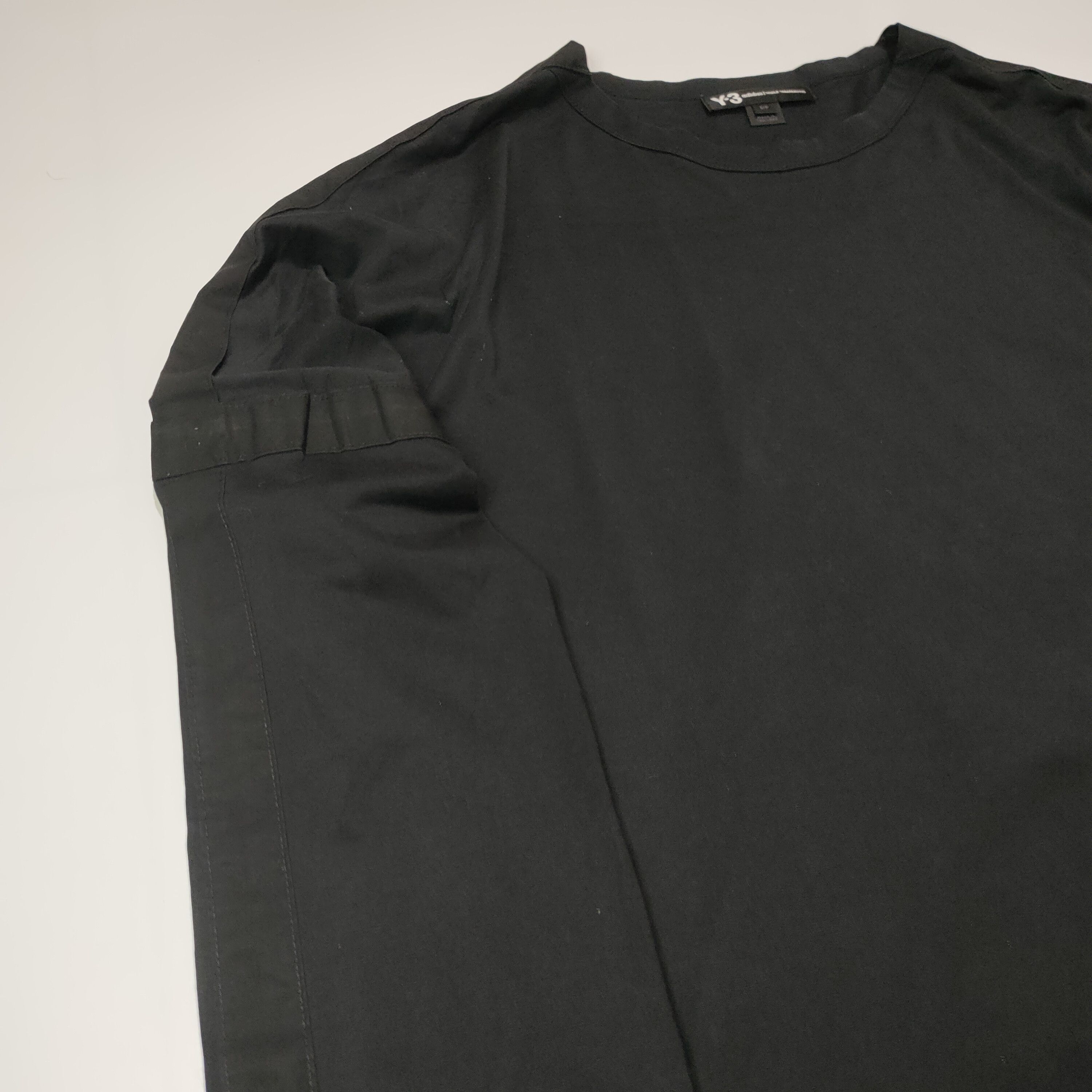Yohji Yamamoto Yohji Yamamoto Y-3 Long Sleeve Tee Size US L / EU 52-54 / 3 - 2 Thumbnail