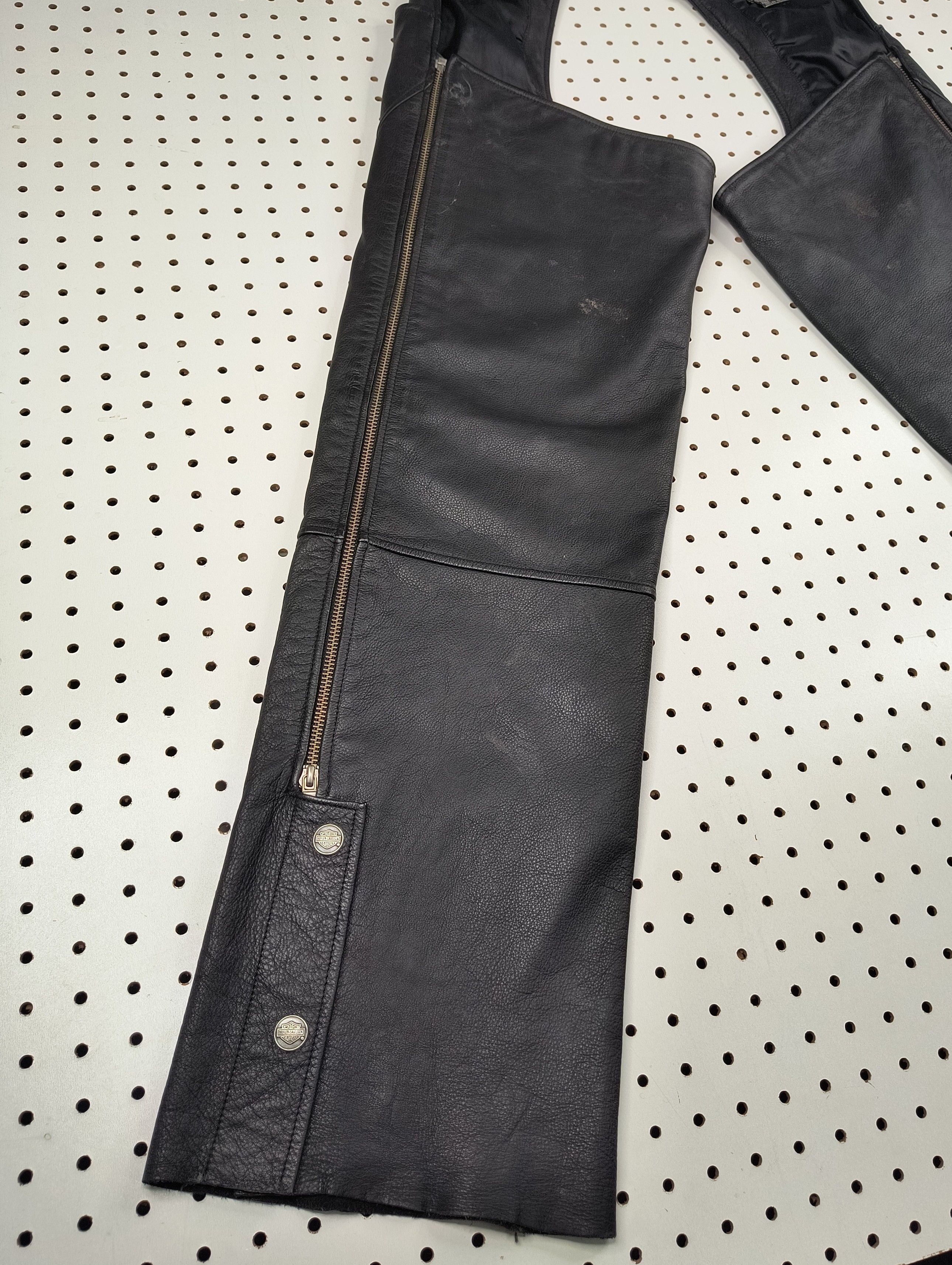 Harley Davidson Vintage Harley Davidson leather chaps Size US 36 / EU 52 - 9 Thumbnail
