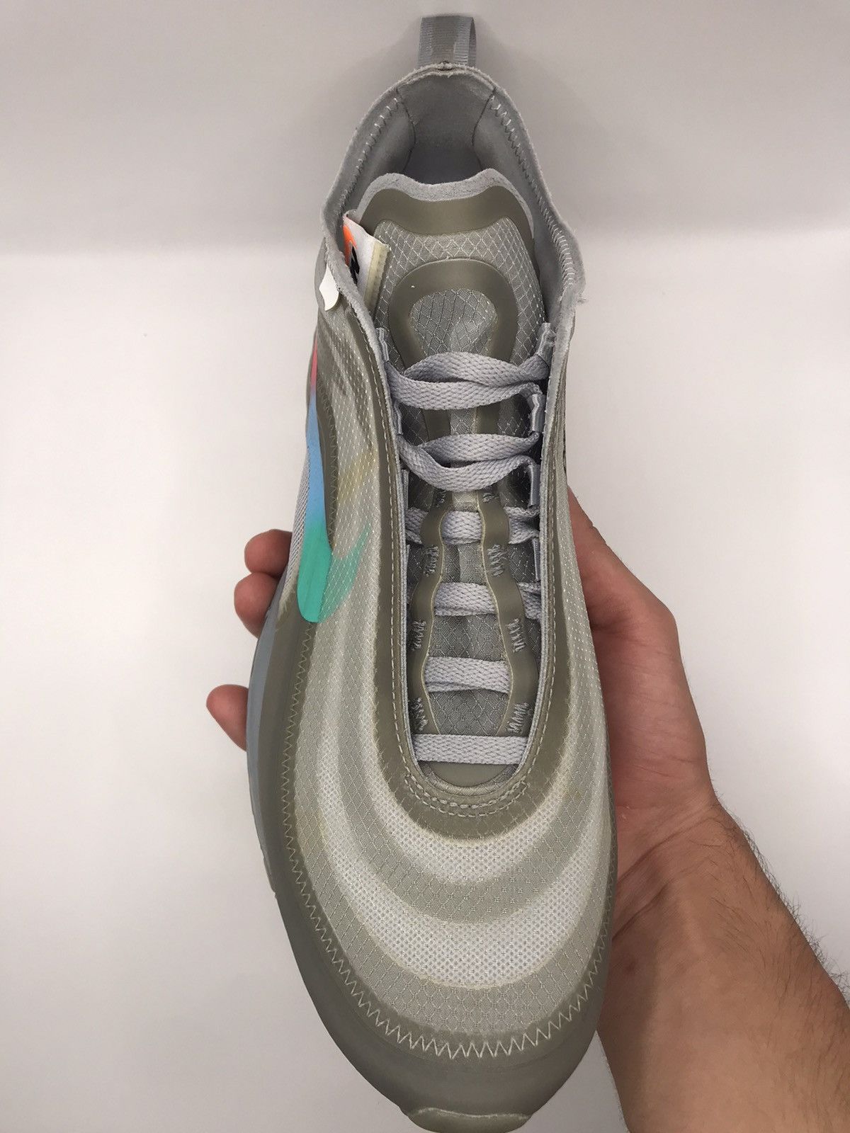 Nike × Off-White Nike Air Max 97 x Off-White Menta Size US 10 / EU 43 - 4 Thumbnail