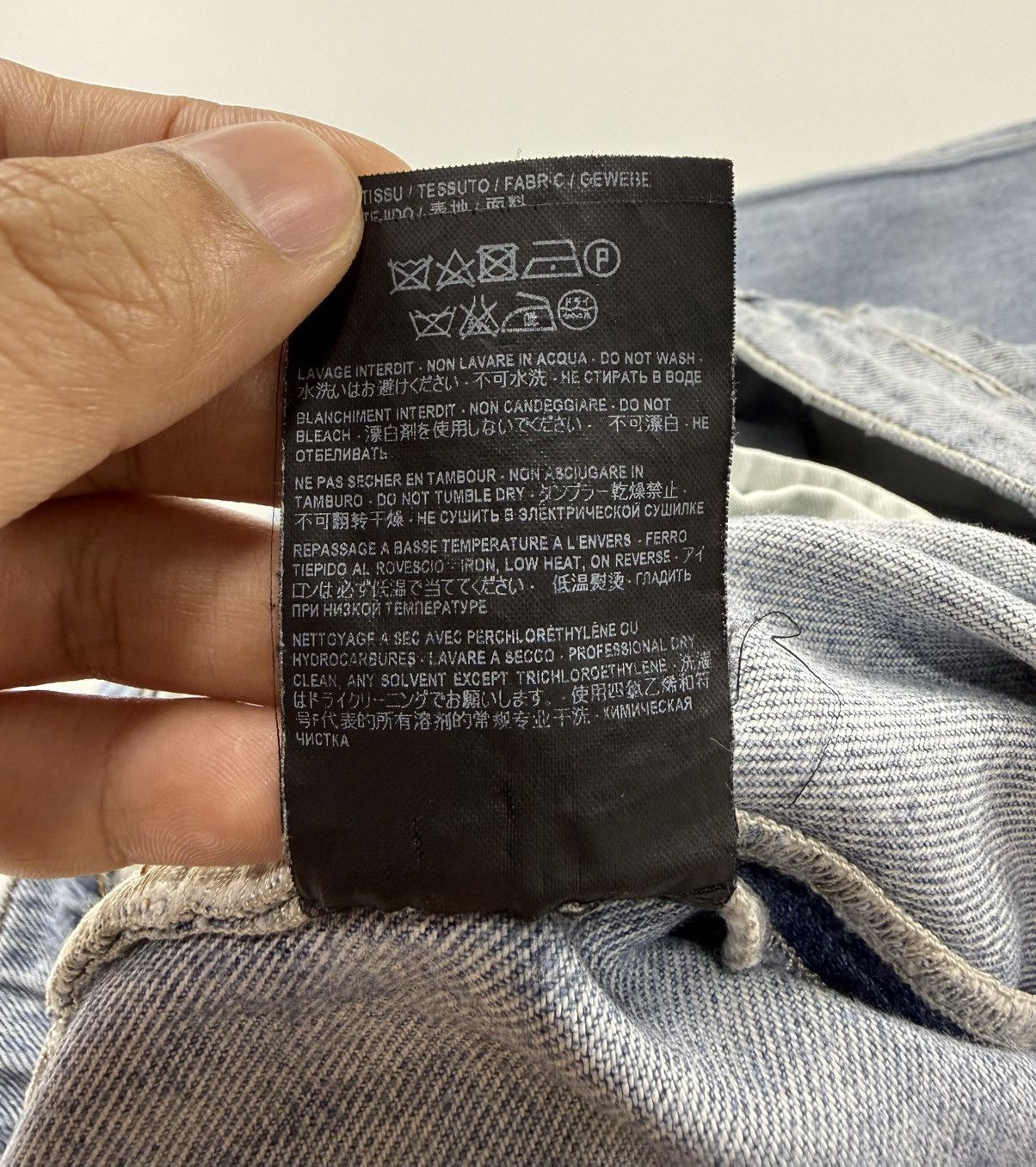 Saint Laurent Paris Saint Laurent D02 Skinny Denim Size US 31 - 13 Thumbnail