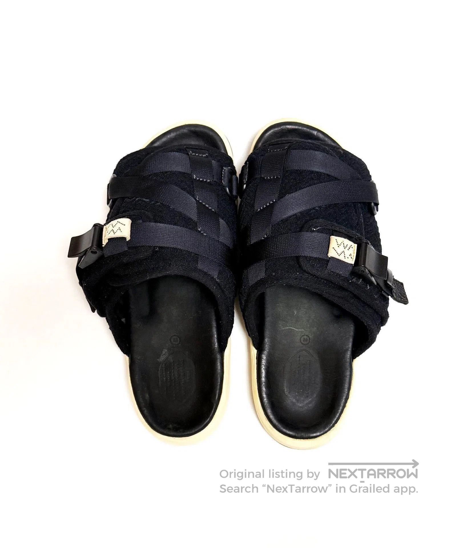 Visvim Black Strappy Sandals Size 9. Size US 9 / EU 42 - 5 Thumbnail