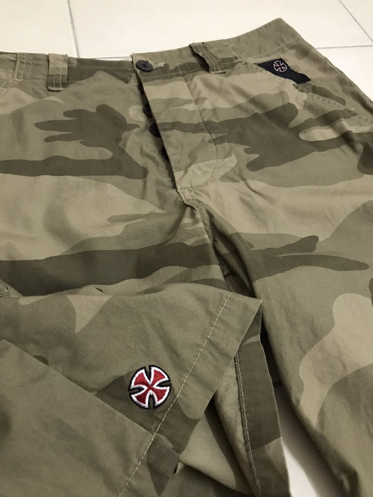 Independent Truck Co. Independent Truck.co Camo Cargo Short Pants Size US 32 / EU 48 - 9 Thumbnail