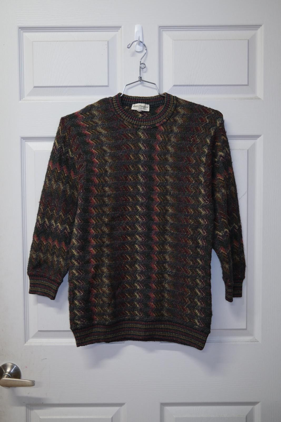 Norm Thompson 90's Norm Thompson Textured Knit Sweater Size S / US 4 / IT 40 - 1 Thumbnail