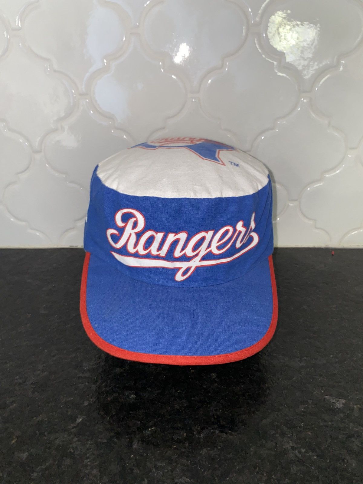 MLB Vintage 80s Texas Rangers painters hat Size ONE SIZE - 1 Thumbnail