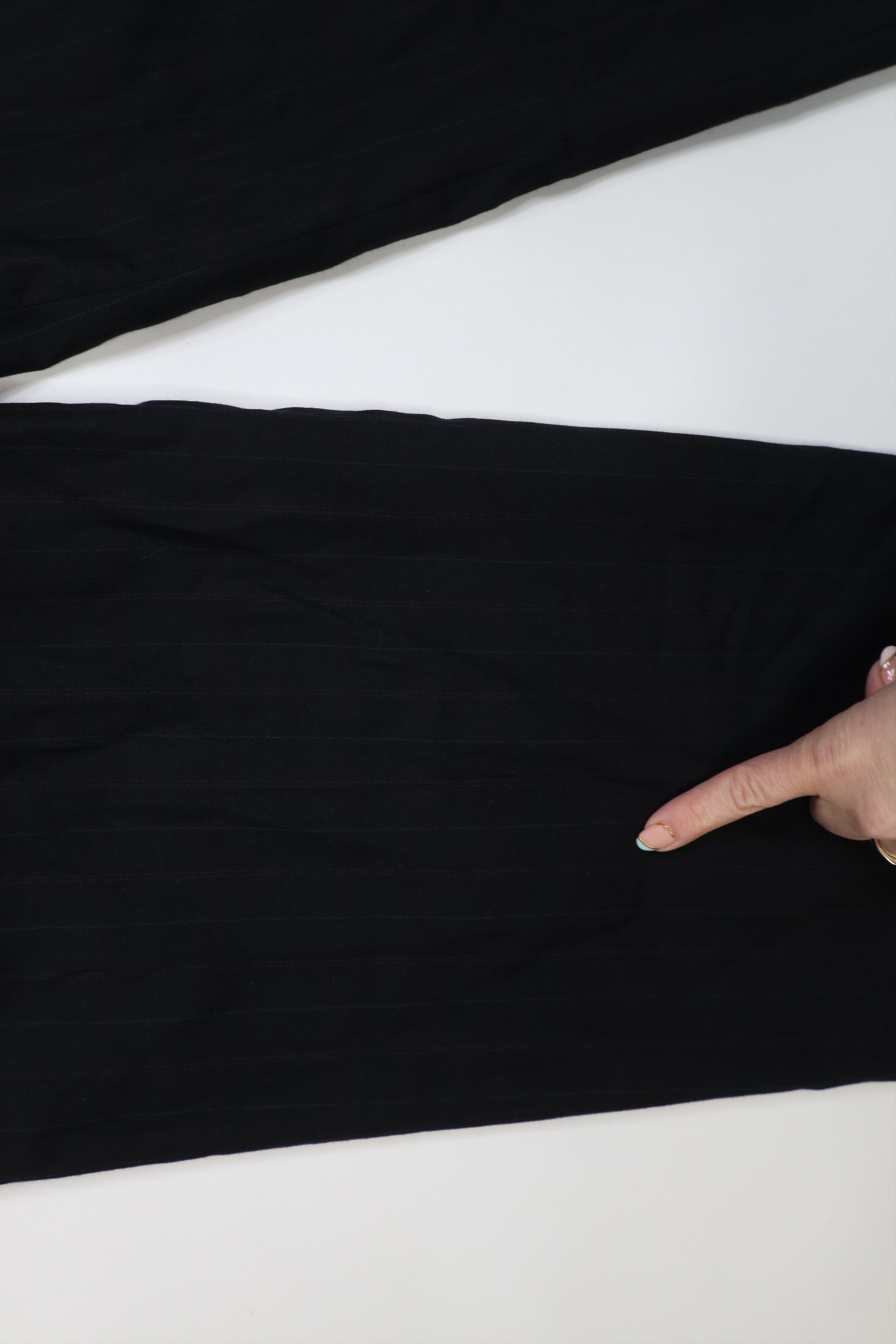 Vintage Vintage 70s Streetwear Pinstriped Wide Leg Chino Pants Size US 34 / EU 50 - 8 Thumbnail