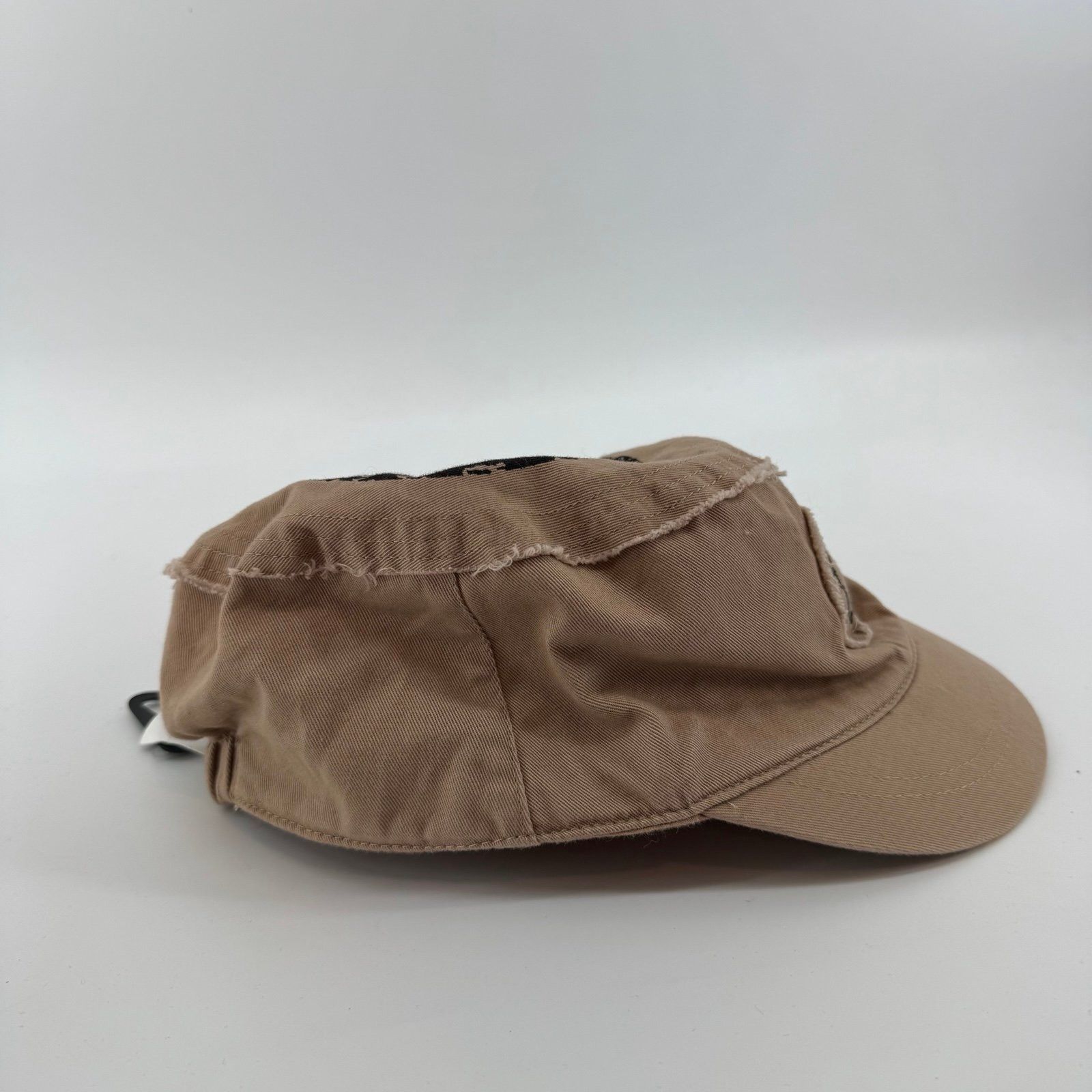Other A Peace Sign Hat Beige Size ONE SIZE - 2 Thumbnail